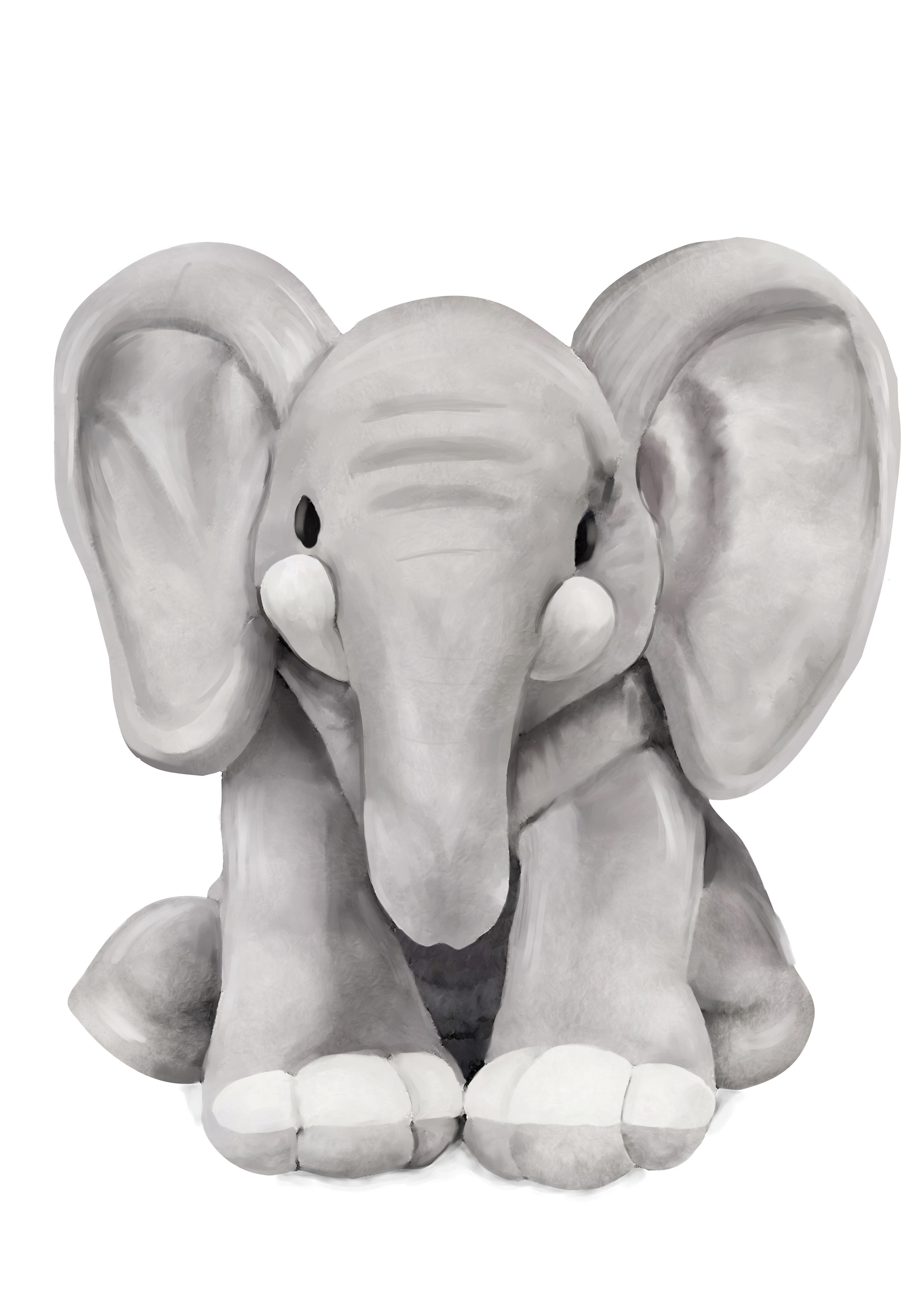 Wallsticker - Elephant