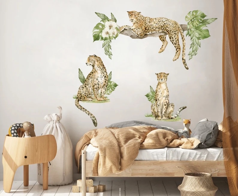 Wallsticker -  Leopard