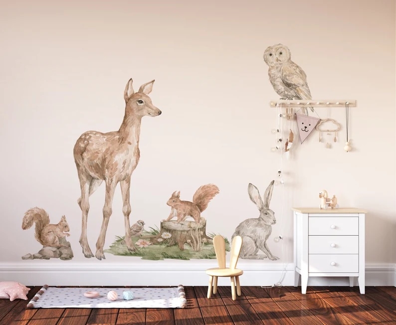 Wallsticker - Forest Friends