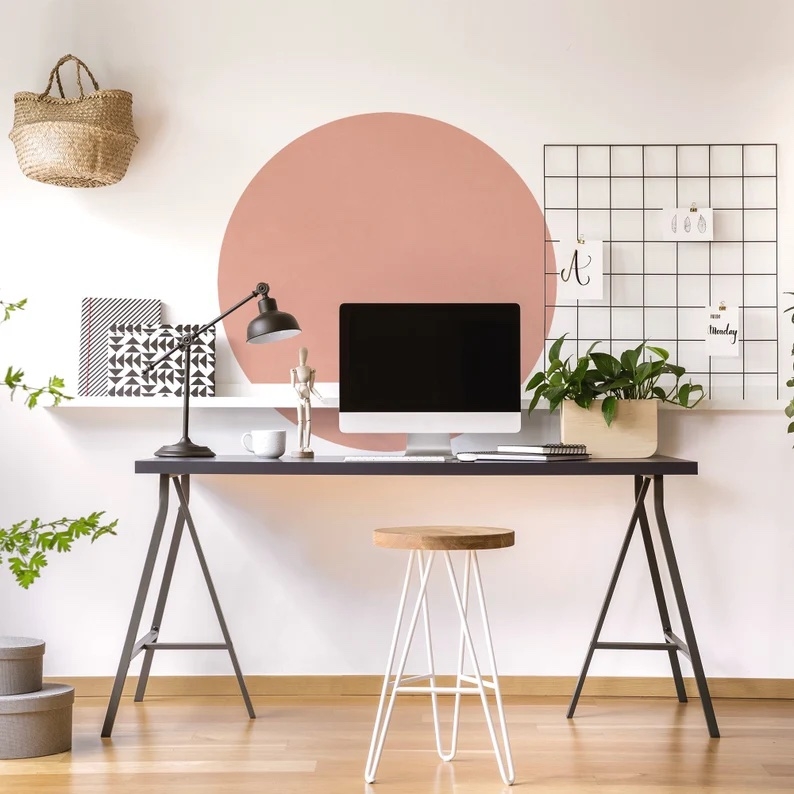 Wallsticker - Solid Boho Circle / Small