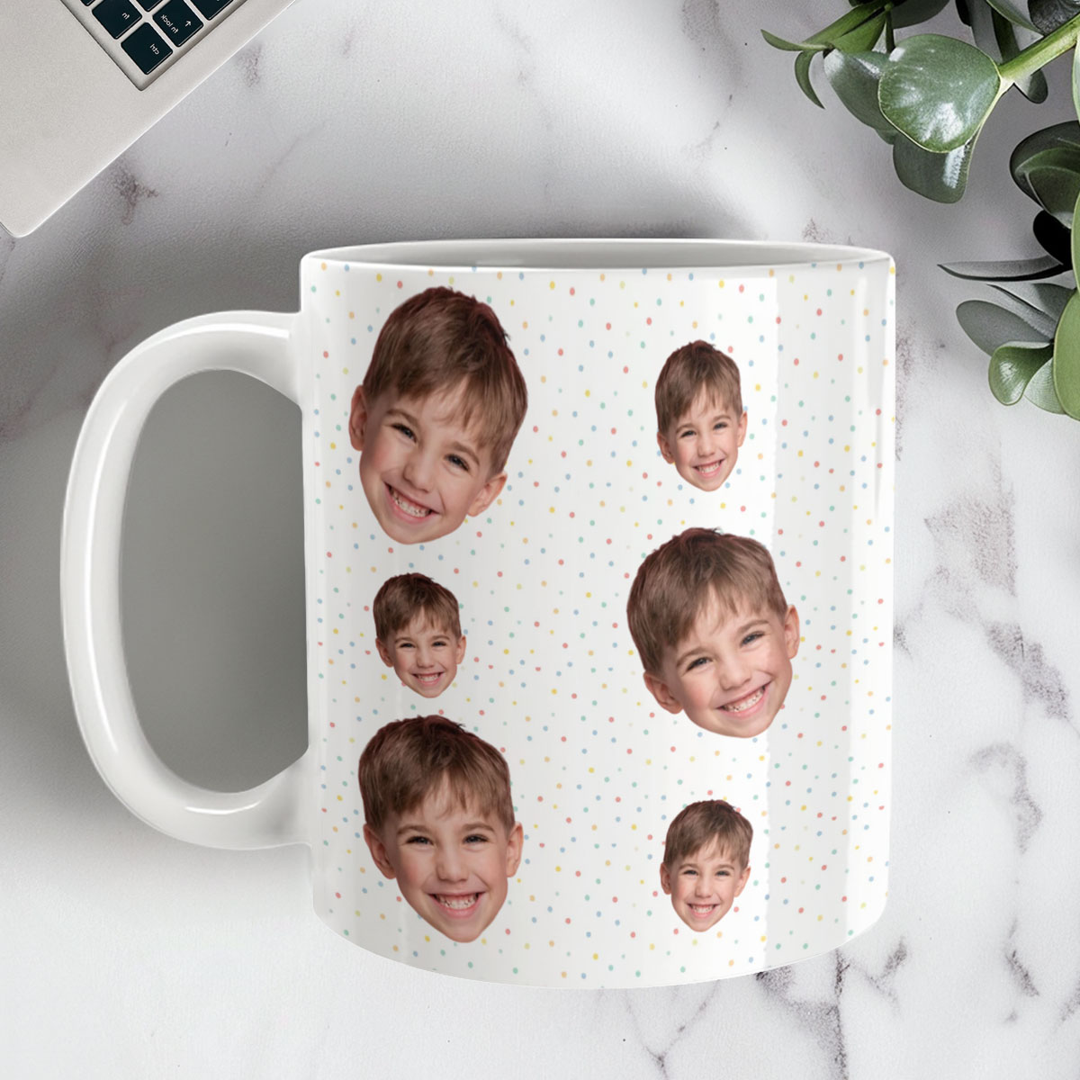 Personalised Mugs - Custom Face Design