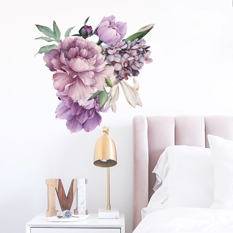 Wallsticker - Peony Flowers