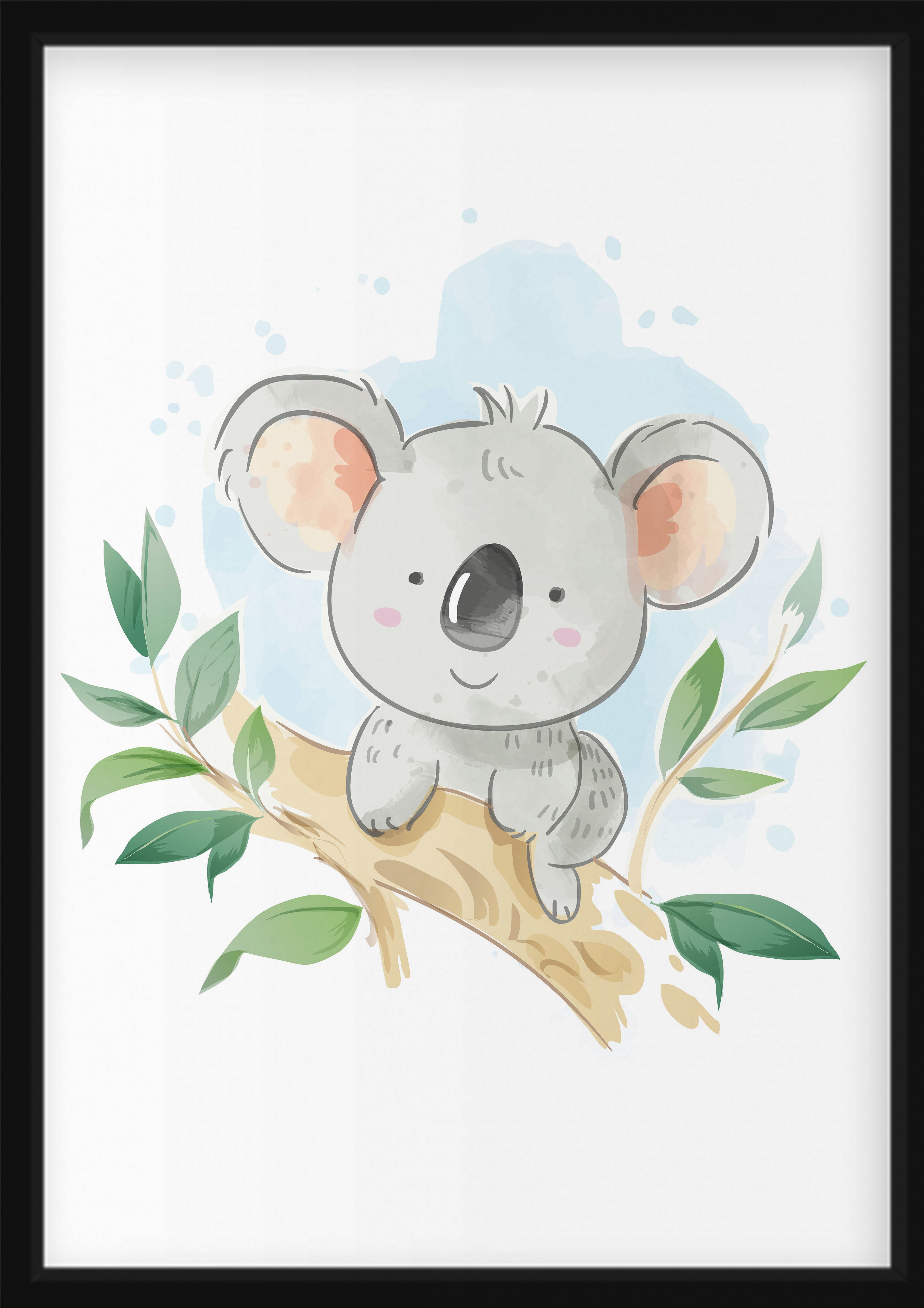 Poster - Koala in the Tree