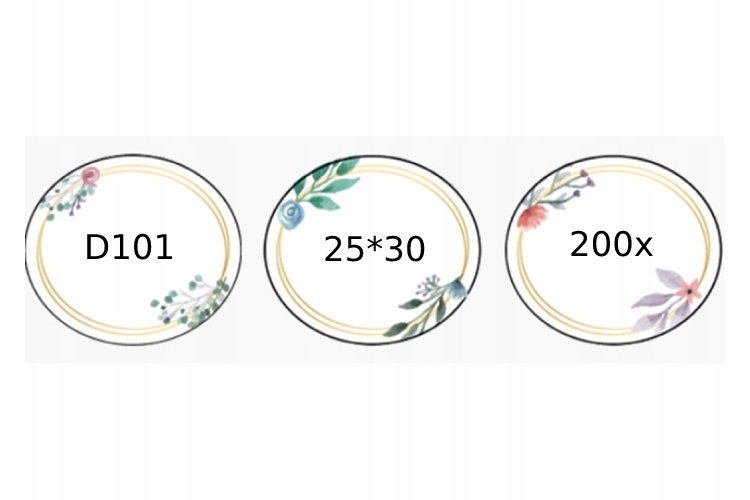 NIIMBOT Labels Stickers For Labels Stickers for D101 / B3s 25 x 30mm / 200 pcs