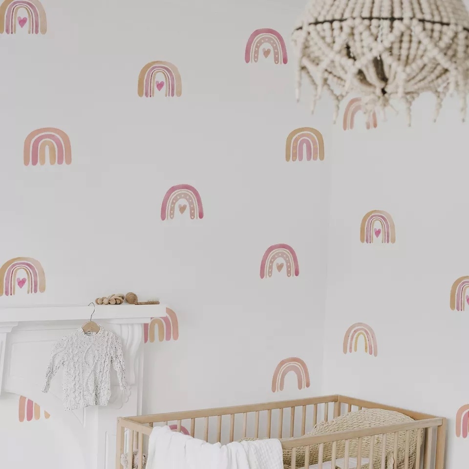Wallsticker - Rainbows with Heart / 02