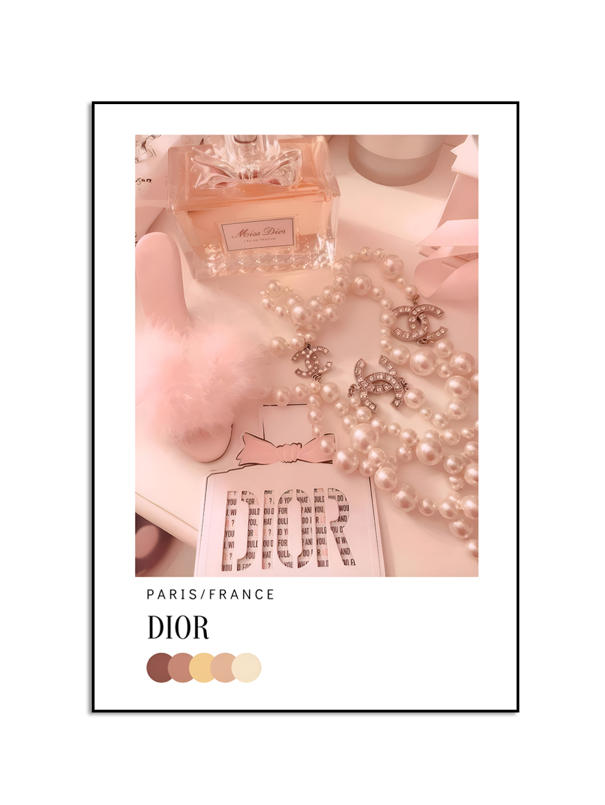 Poster - Dior Paris Decor