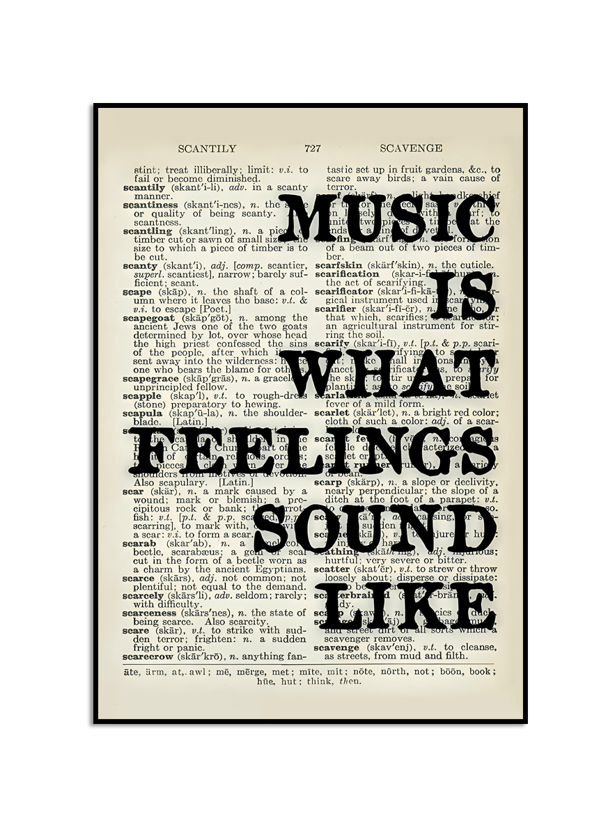 Music Is What Feelings Sound Like poster