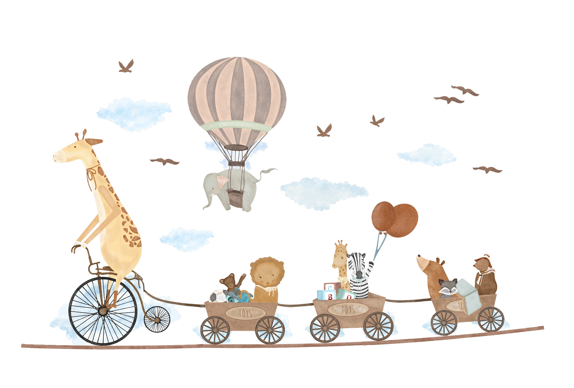 Wallsticker - Bike Ride