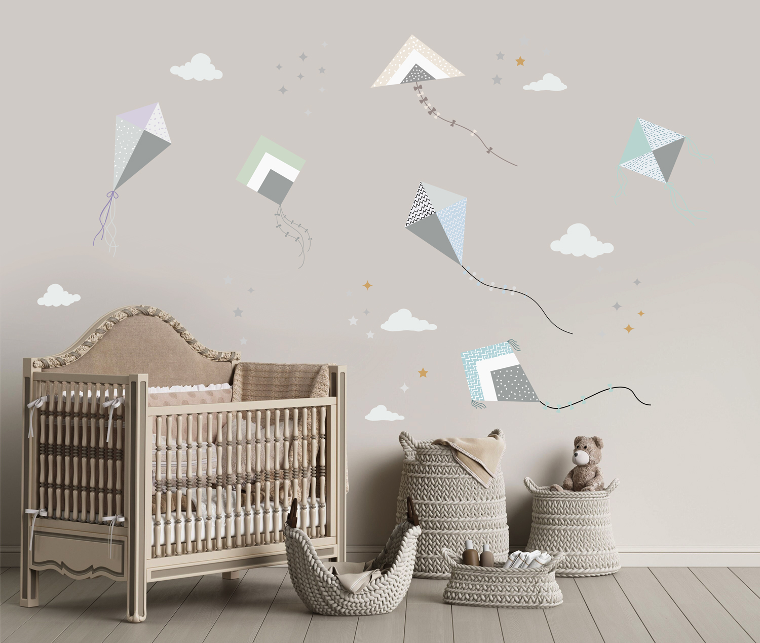 Wallsticker - Kites