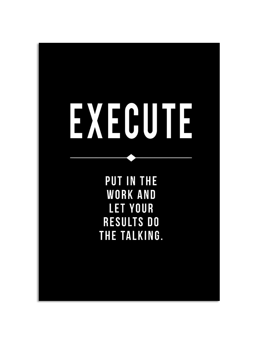 Poster – EXECUTE