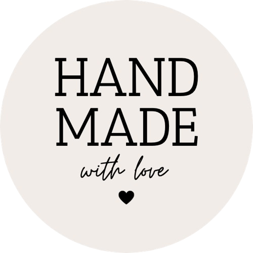 Circle label – Personal Sticker – Midnight Heart