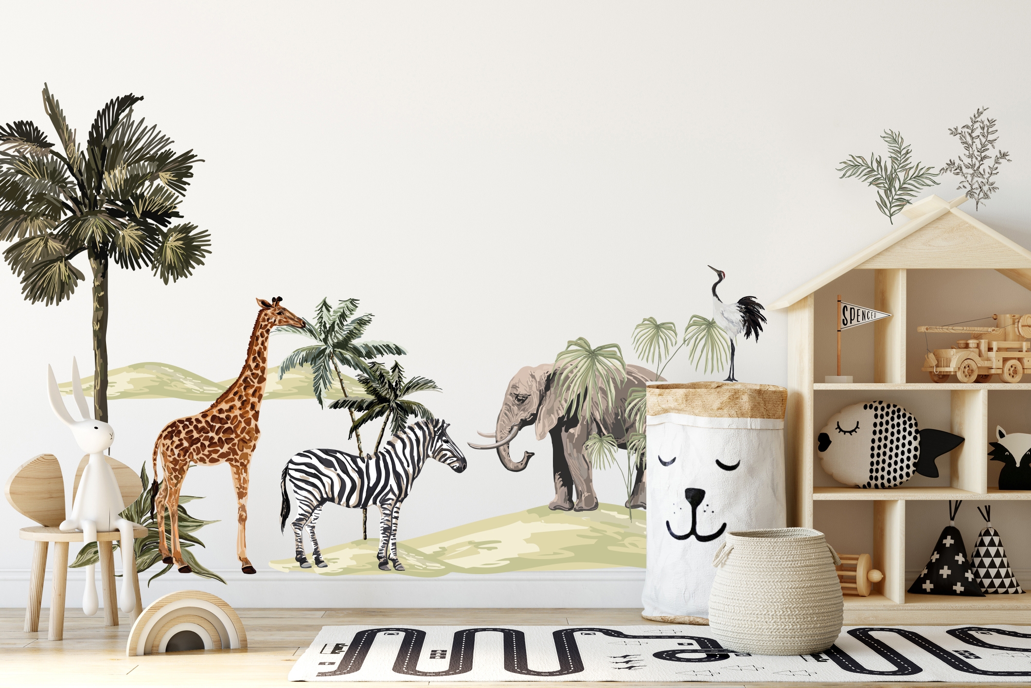 Wallsticker -  Grand Safari XL