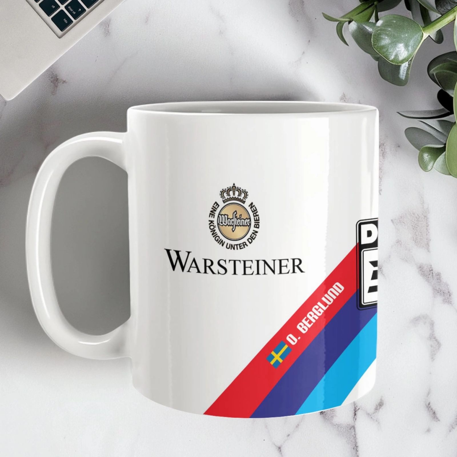 Personalised Mugs - Racing Design