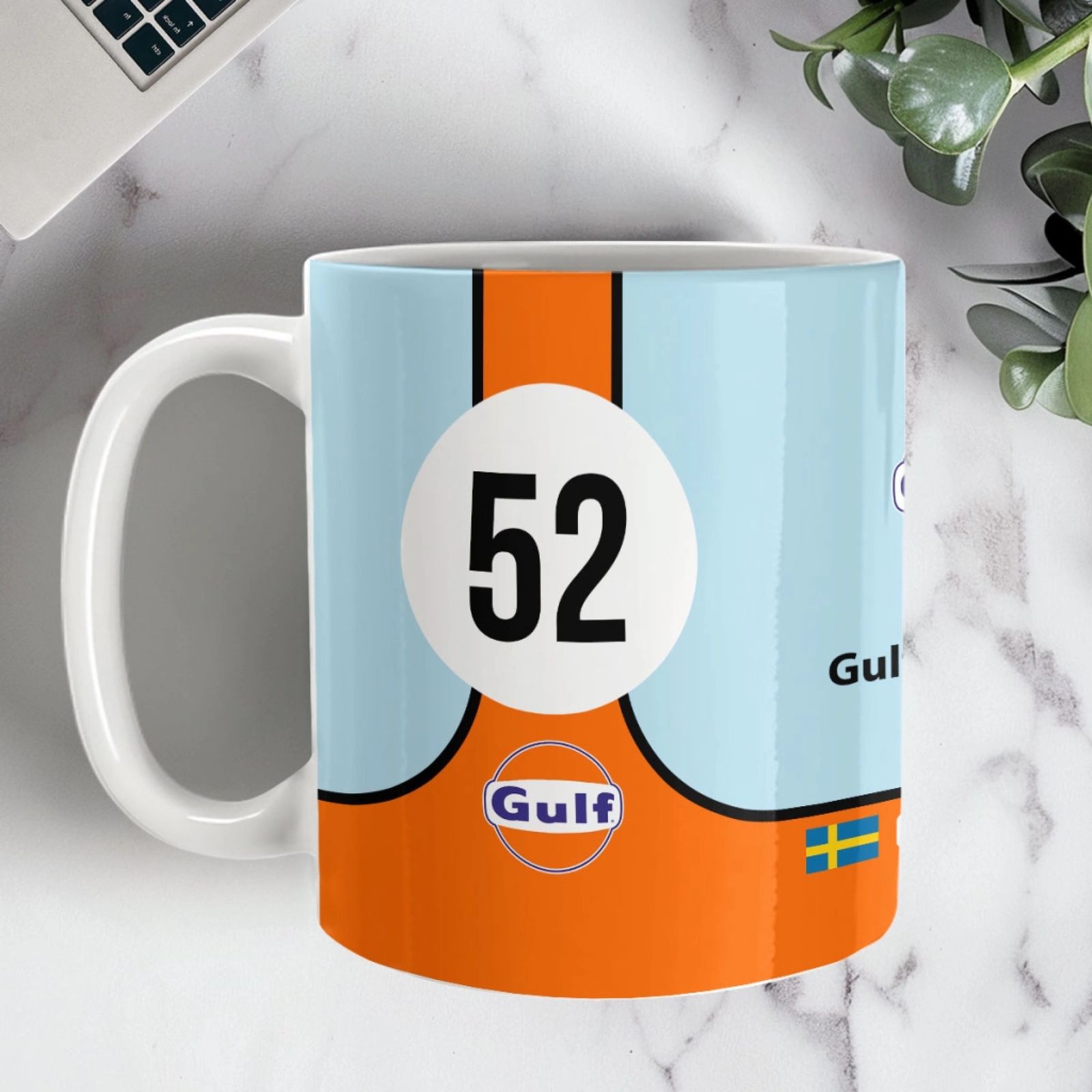 Personalised Mugs - Racing Theme