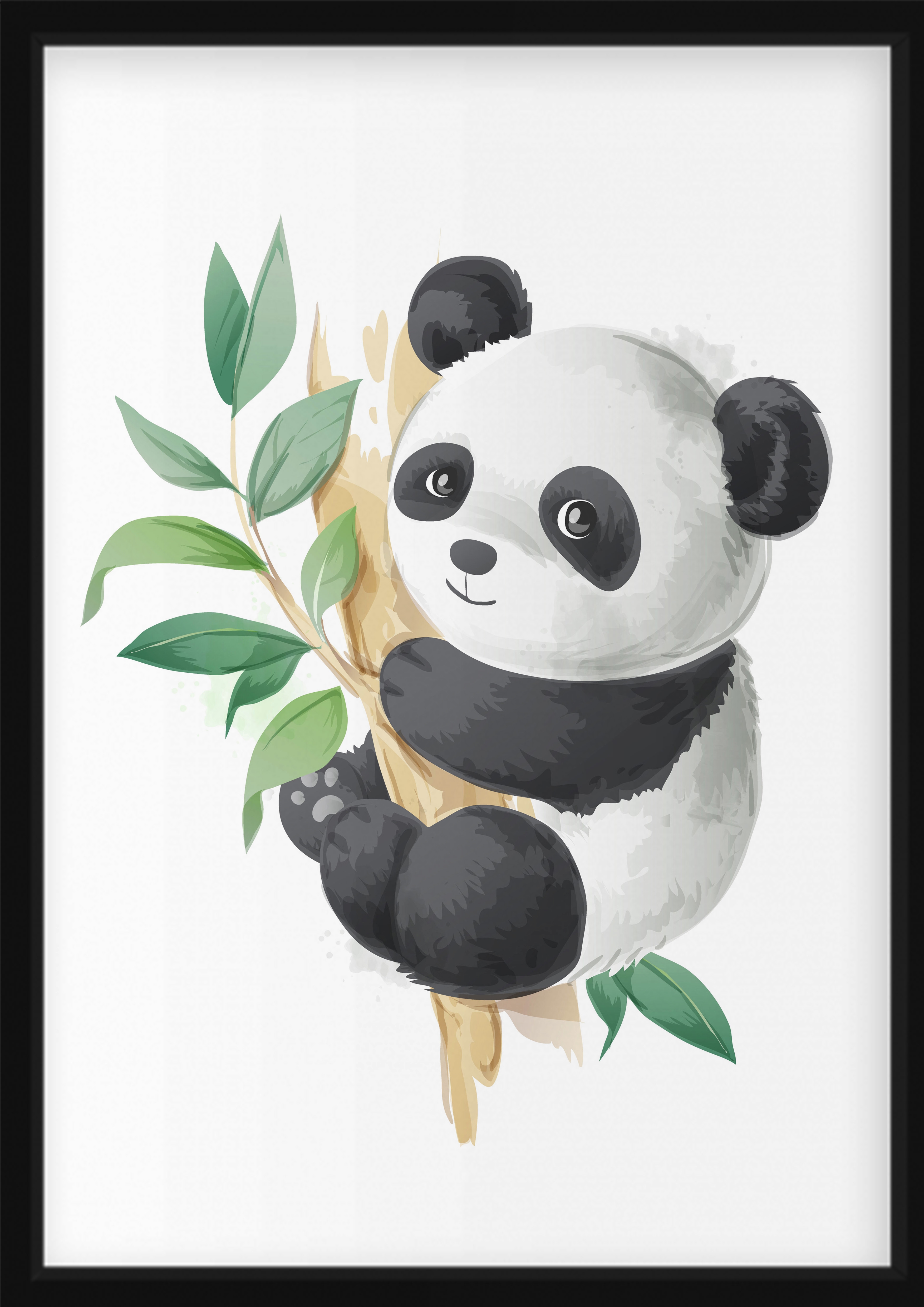 Poster - Panda in the Tree