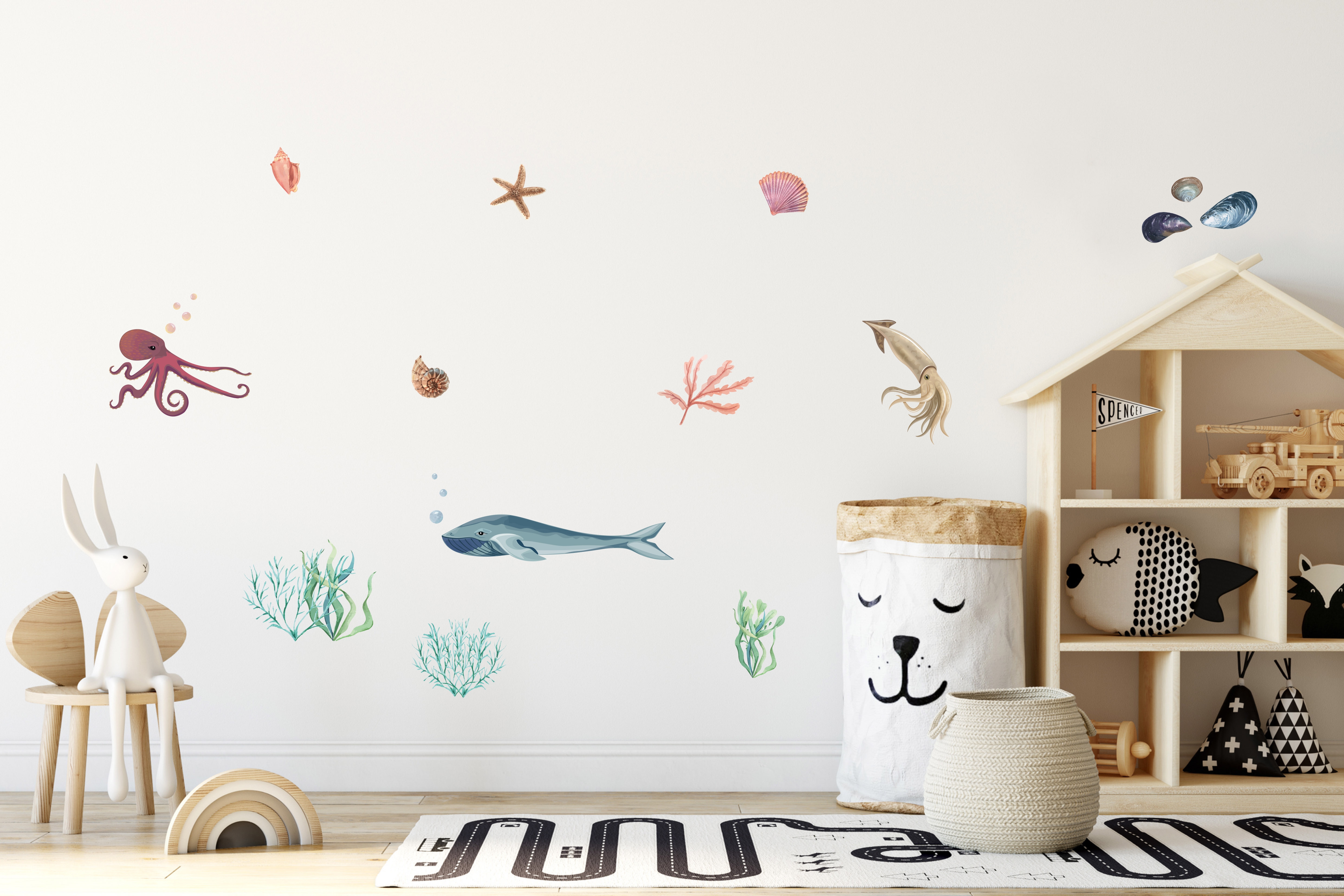 Wallsticker - Sea Animals