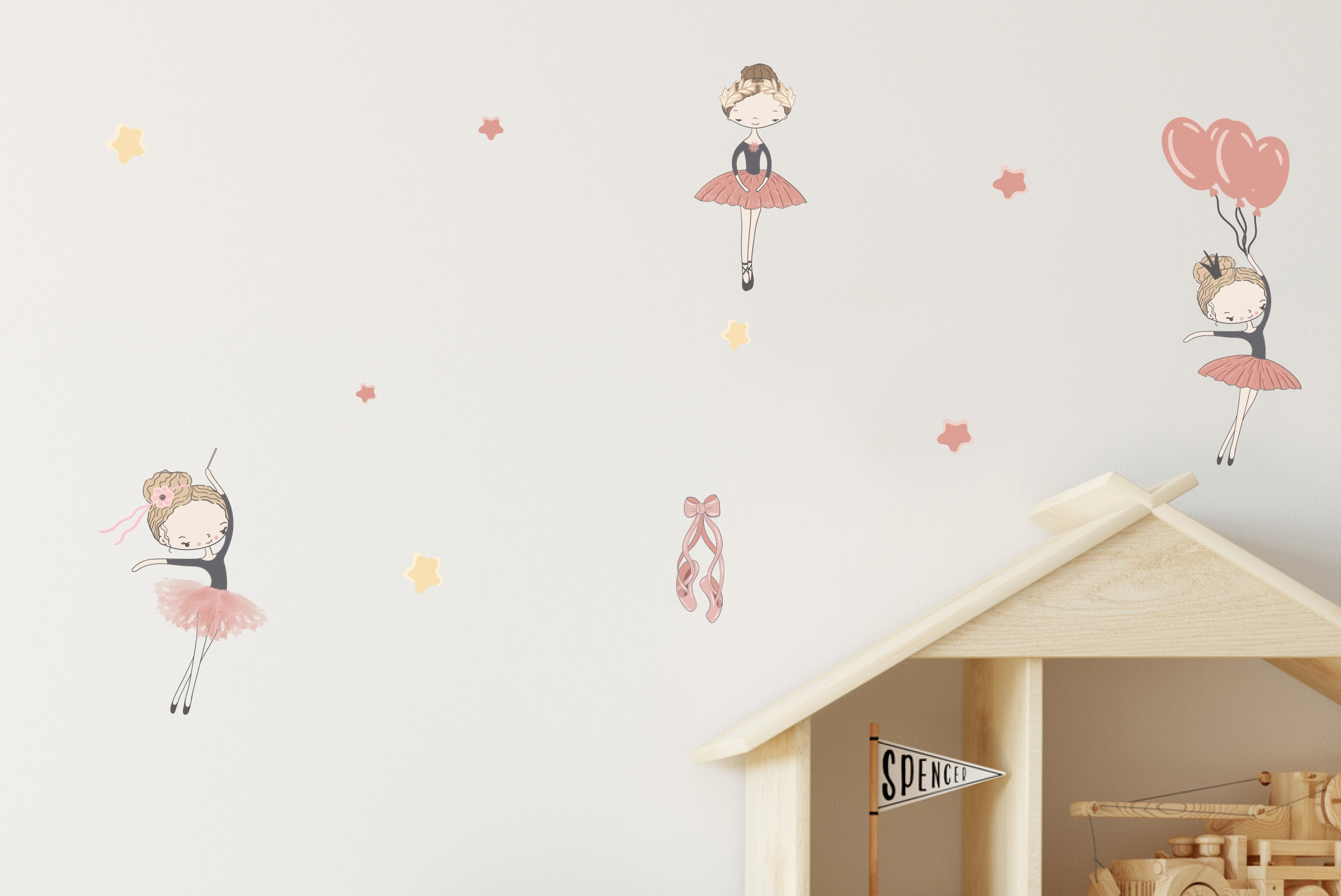 Wallsticker - Ballerina