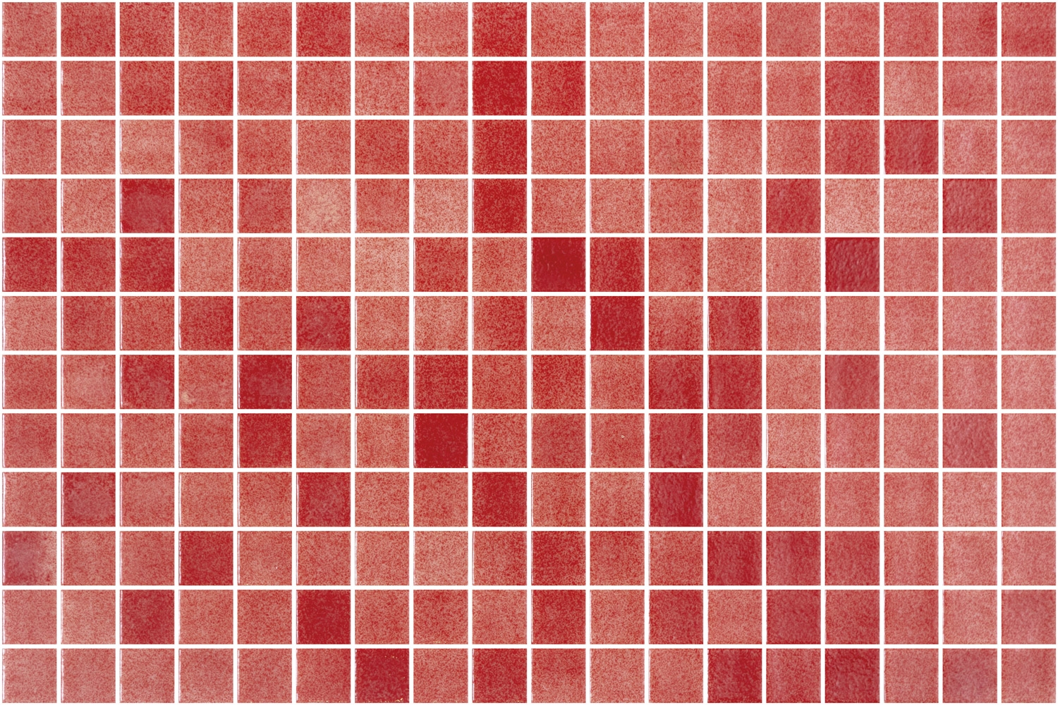 Tiles Sticker -  Red  / Rectangular / 24 pcs