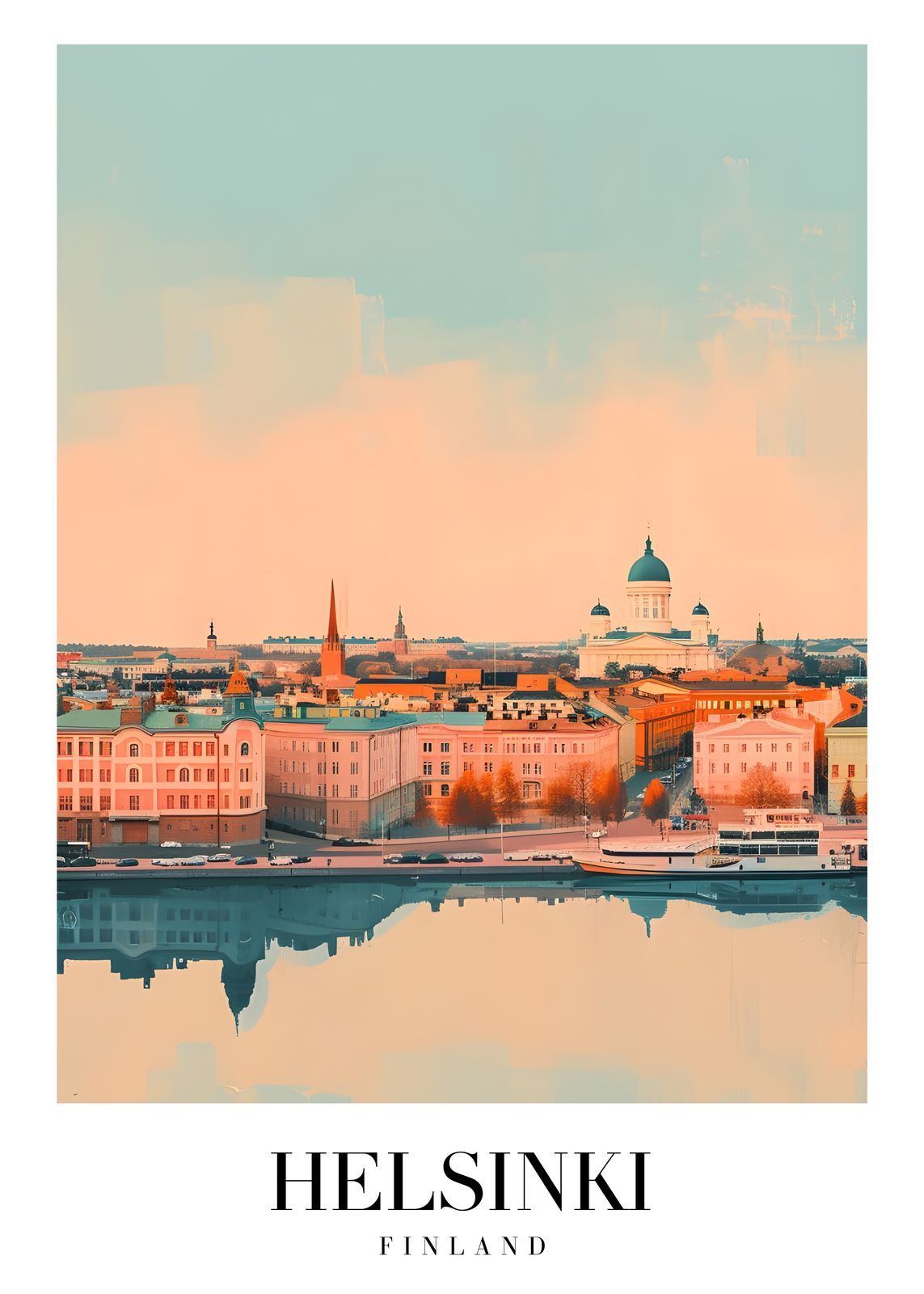 Poster - Helsinki Finland