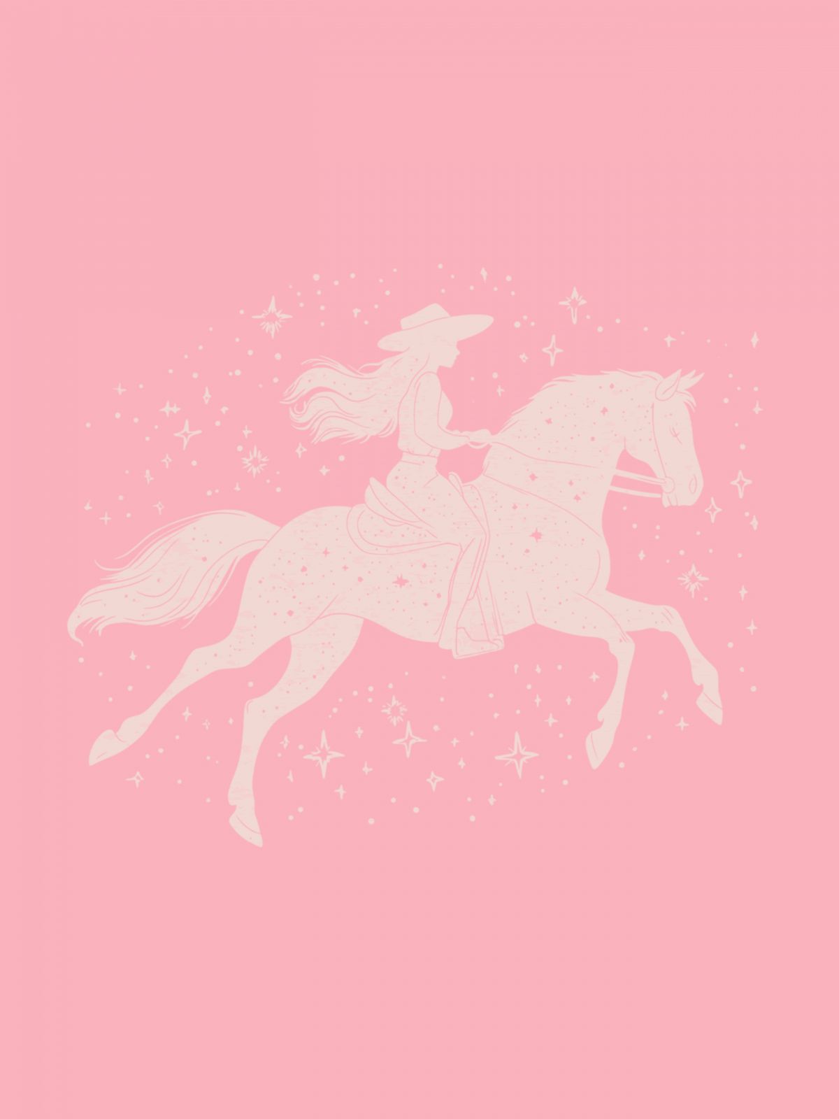 Poster - Pink Horse