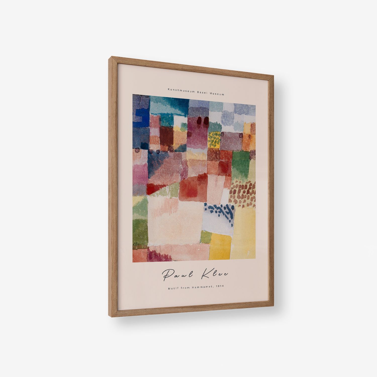 Poster - Motif from Hammamet by Paul Klee