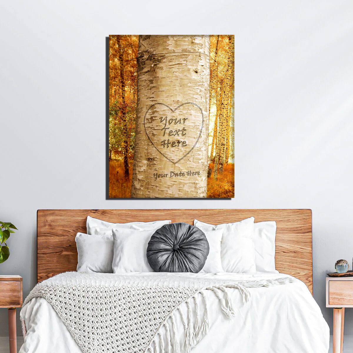 Customized Tree Bark Poster