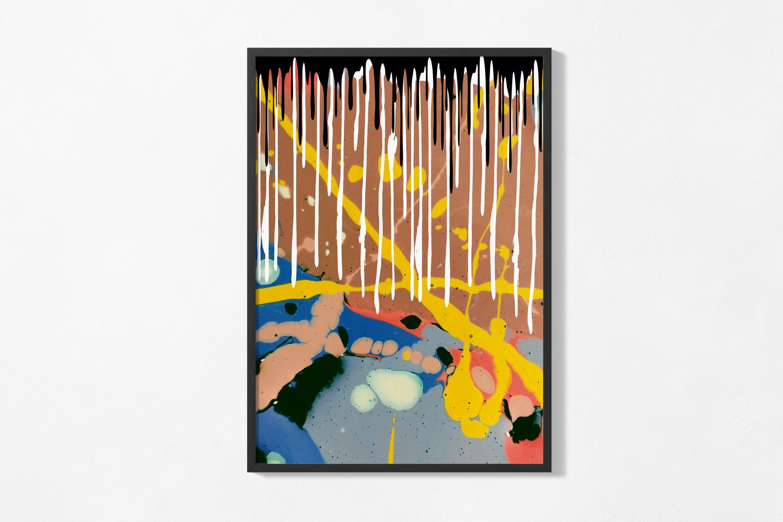 Poster - Abstract Paint Drips