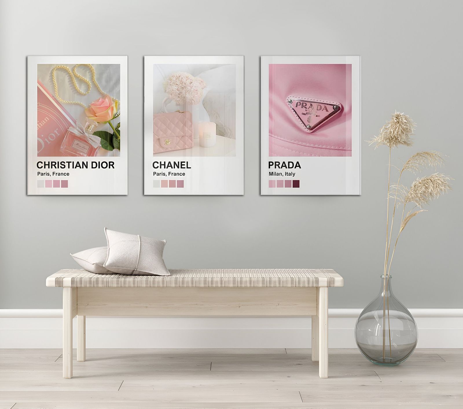 Fashion Posters Collection - Set of 3