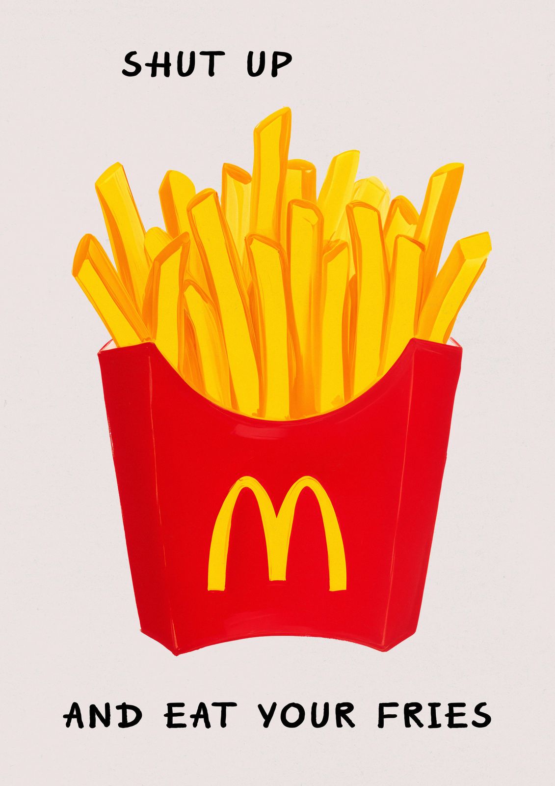 Poster - French Fries Fun