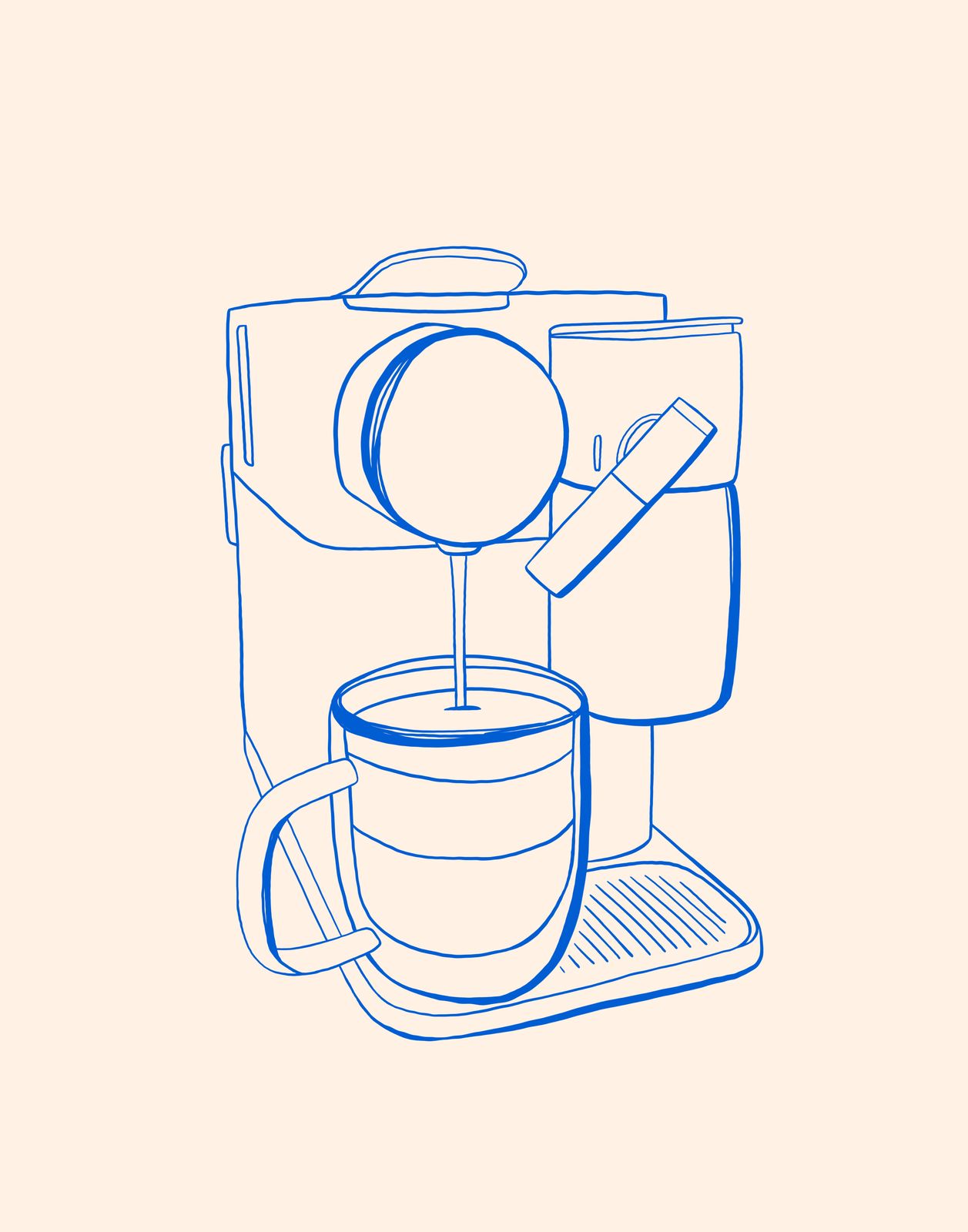 Poster - Coffee Machine Sketch