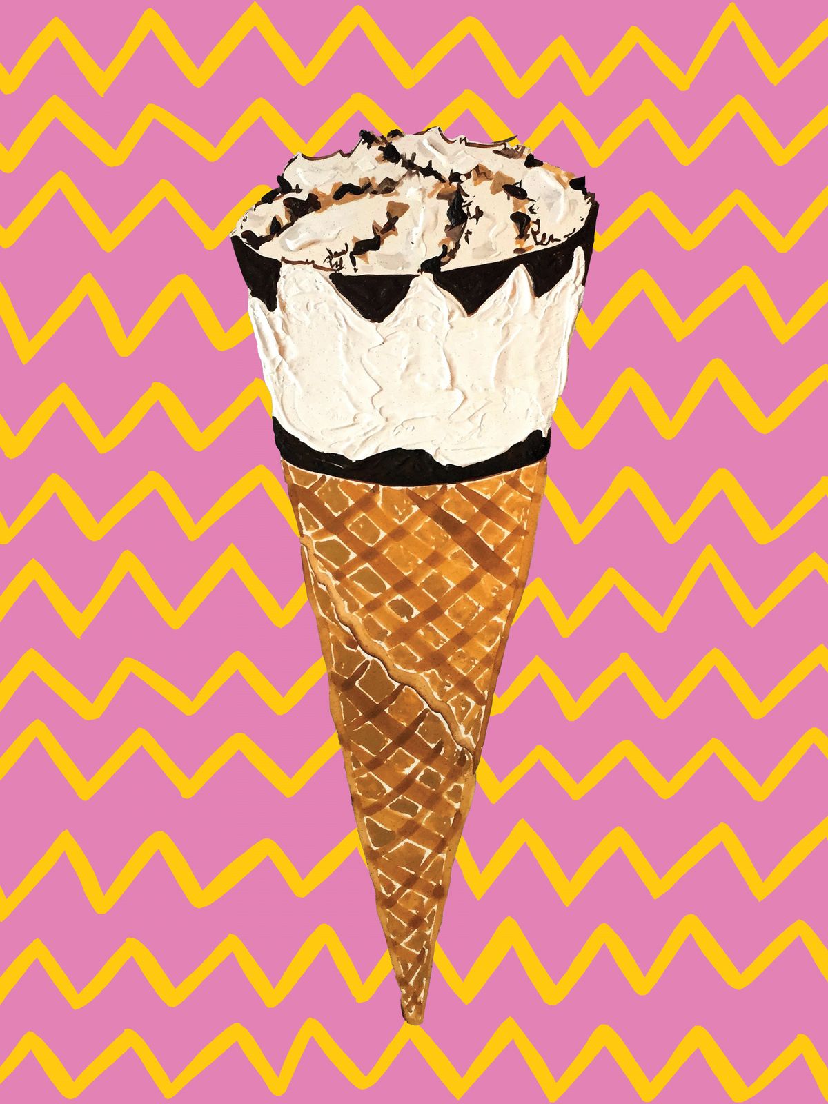 Poster - Ice Cream Cone Delight