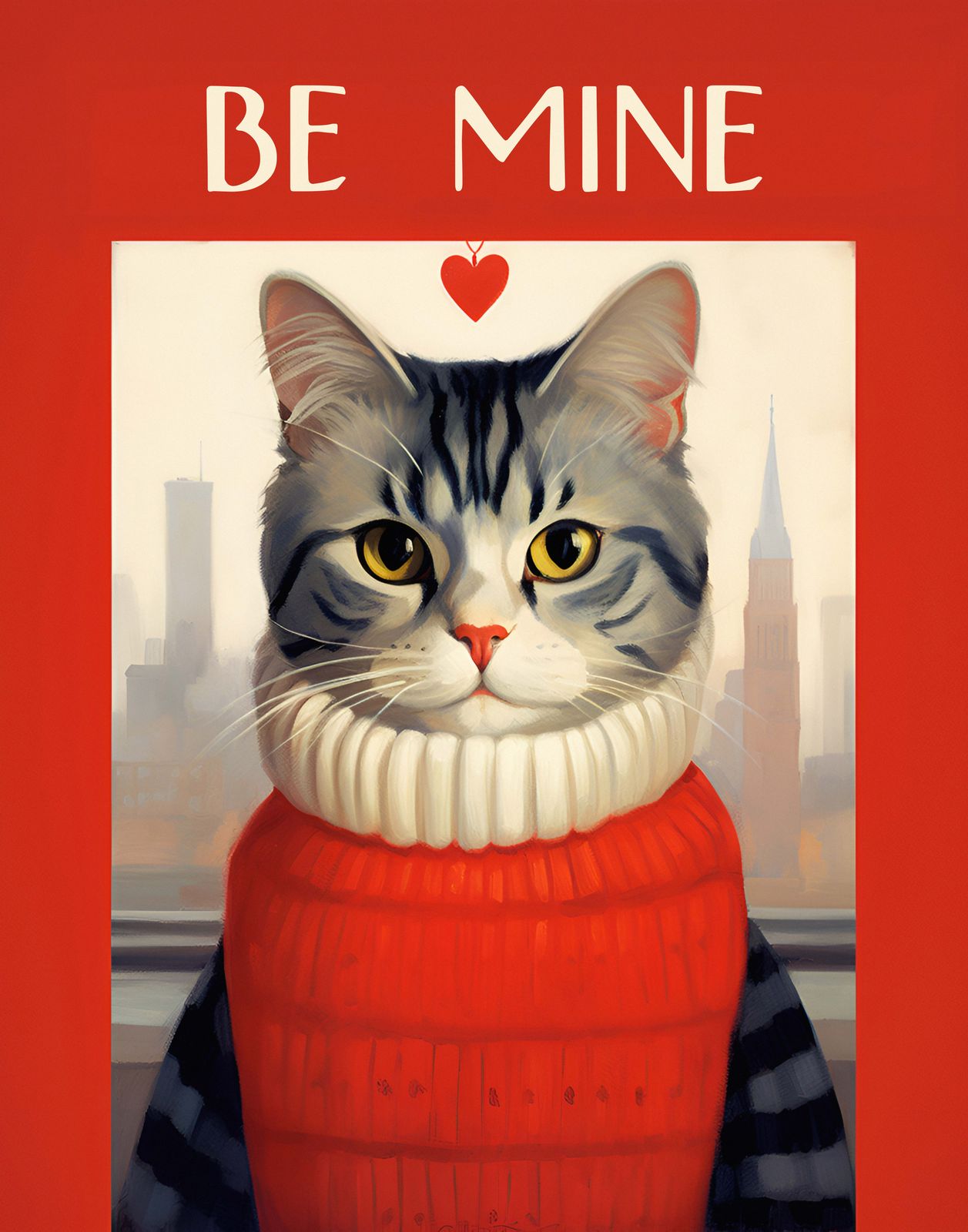 Poster - Feline Valentine