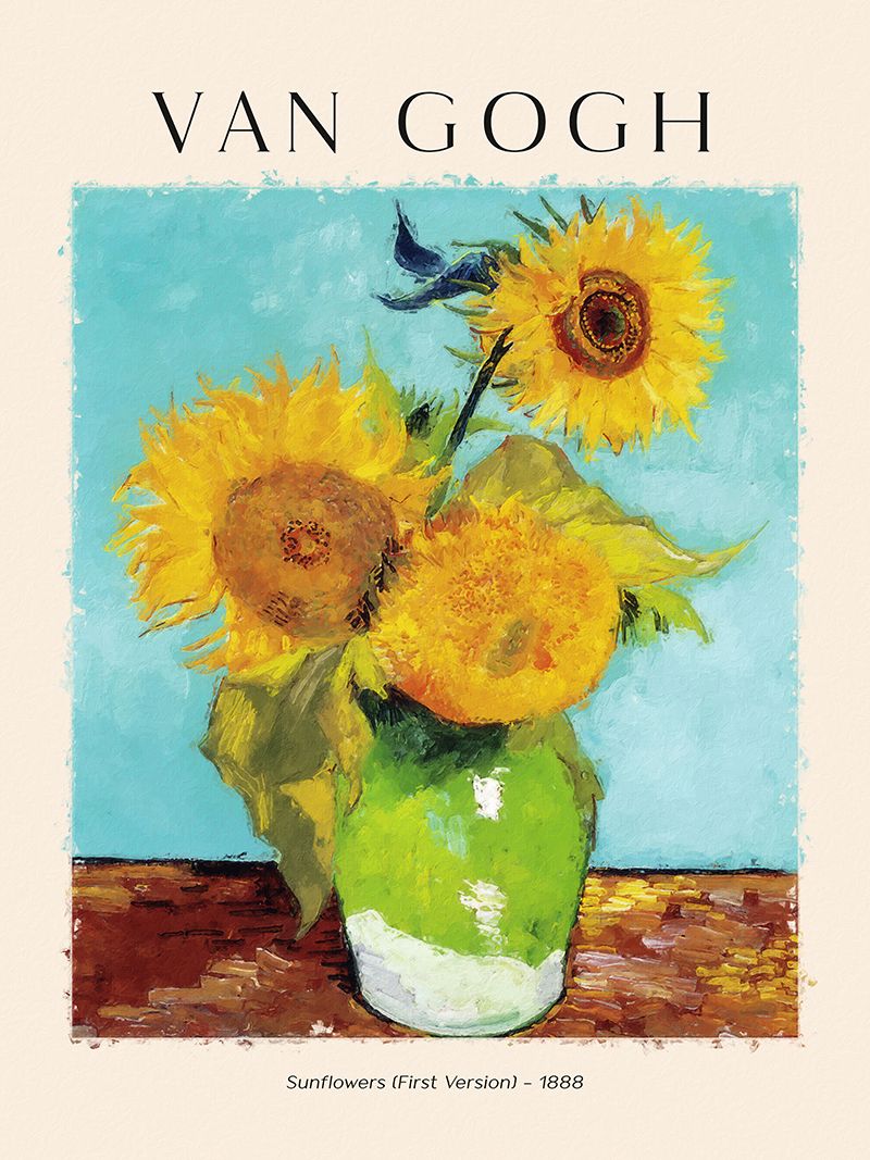 Poster - Sunflowers by Van Gogh