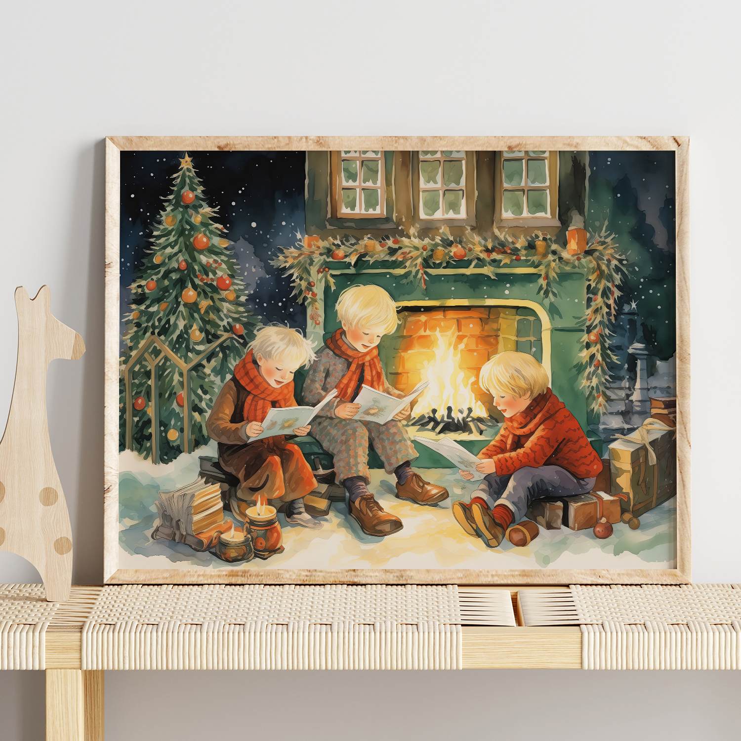 Poster - Cozy Winter Reading