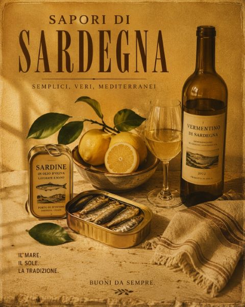 Poster - Sardinia Flavors Art