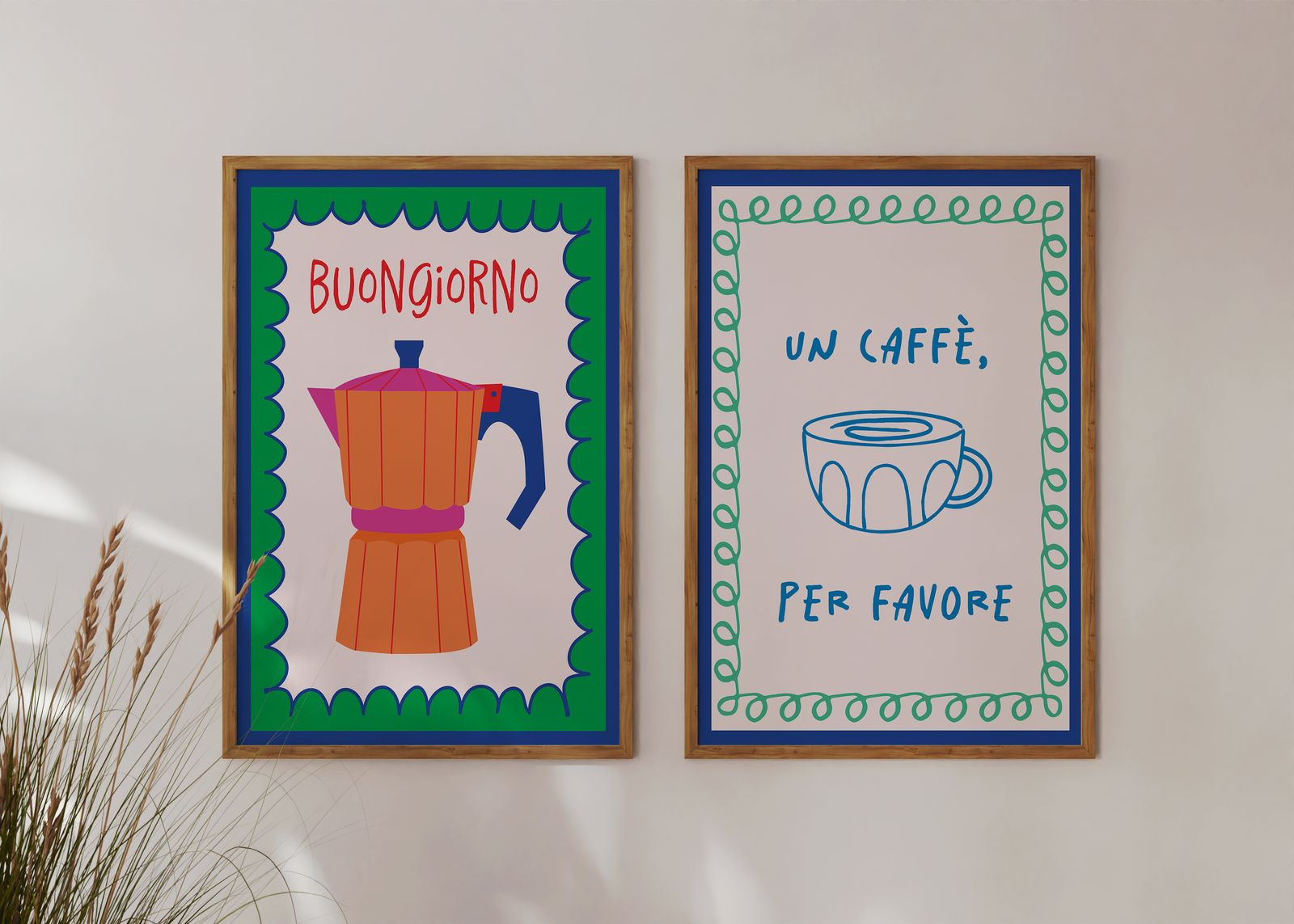 Poster - Coffee Morning Set of 2