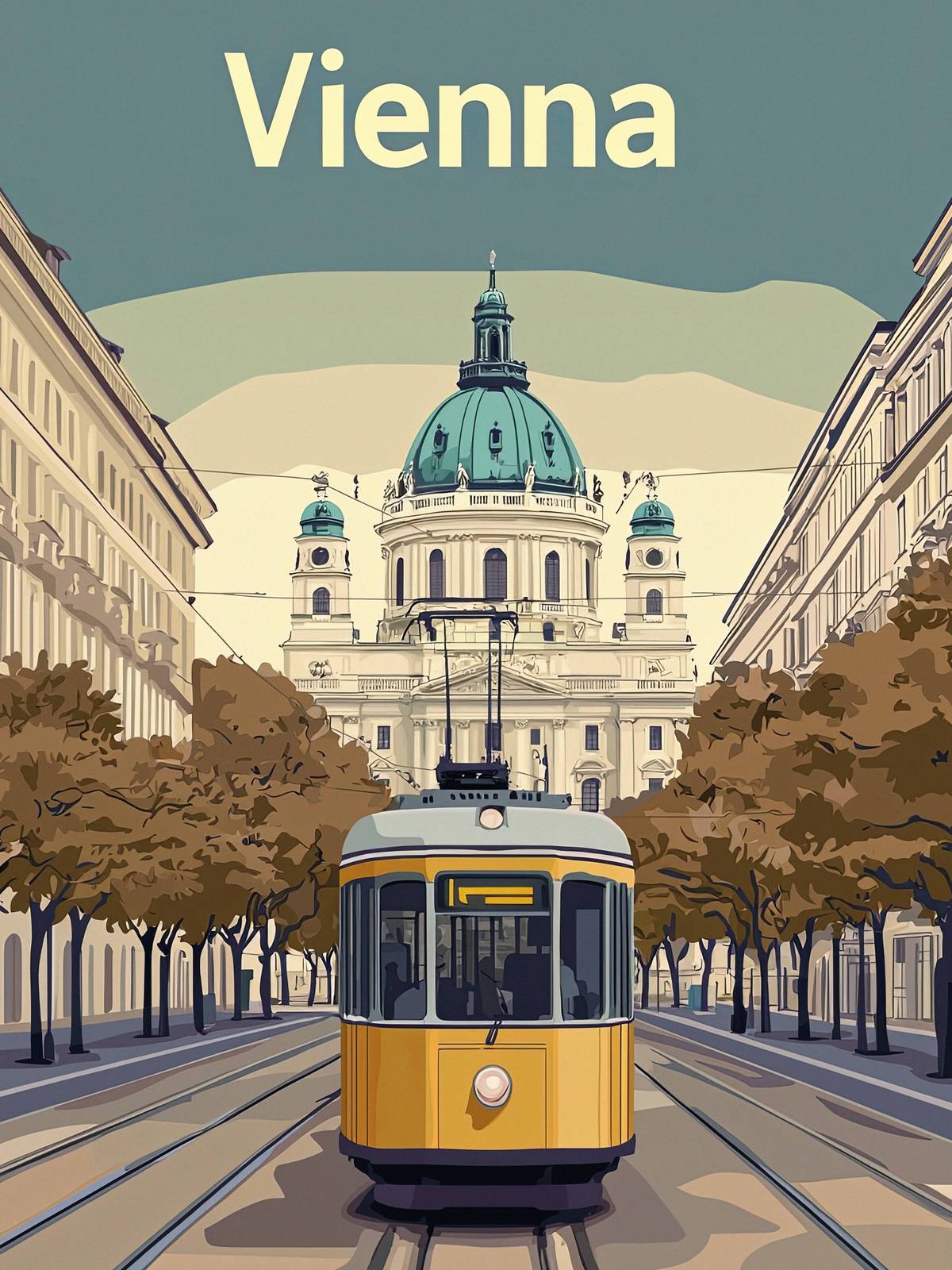 Poster - Vienna City Tram