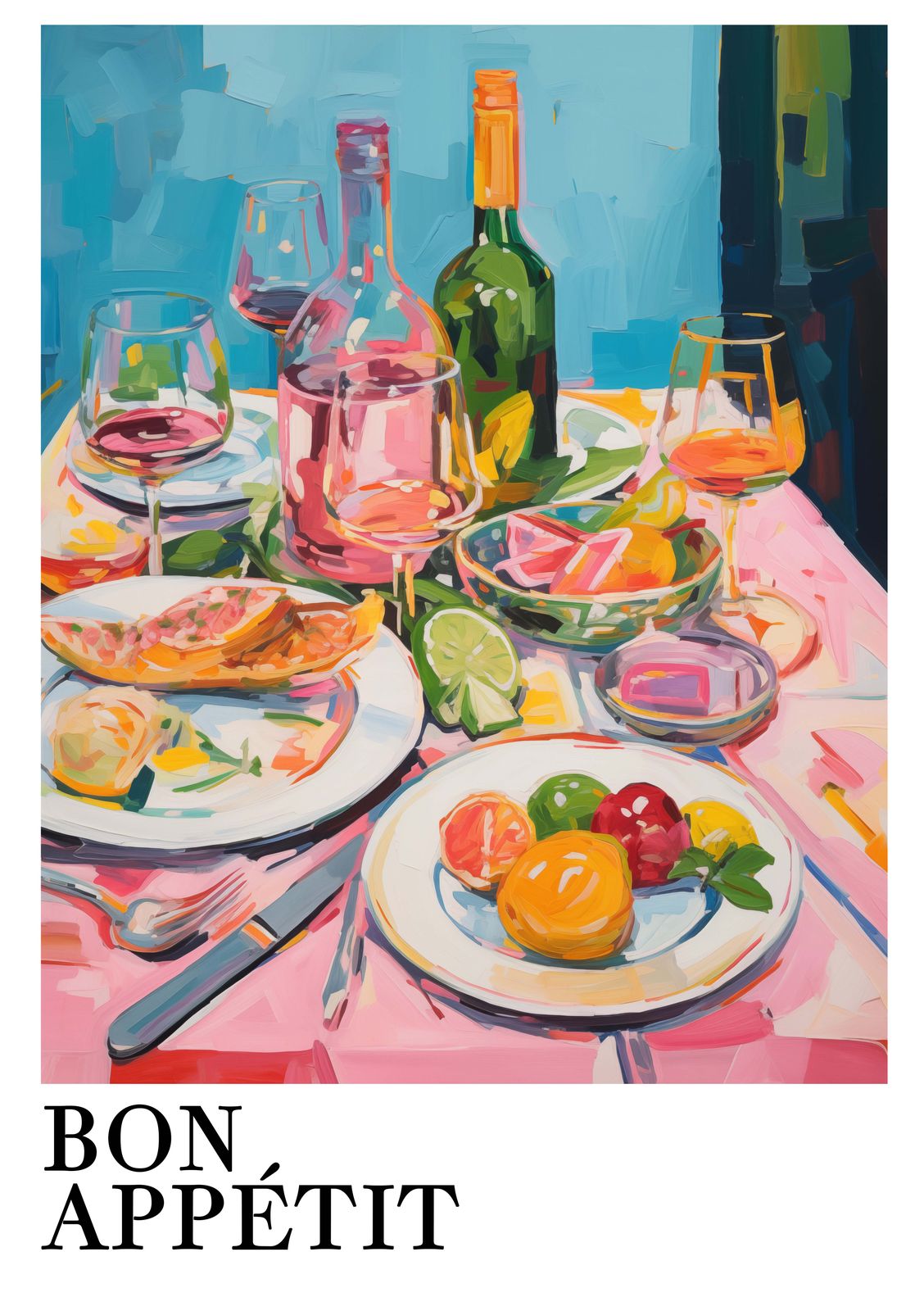 Poster - Bon Appétit Artwork