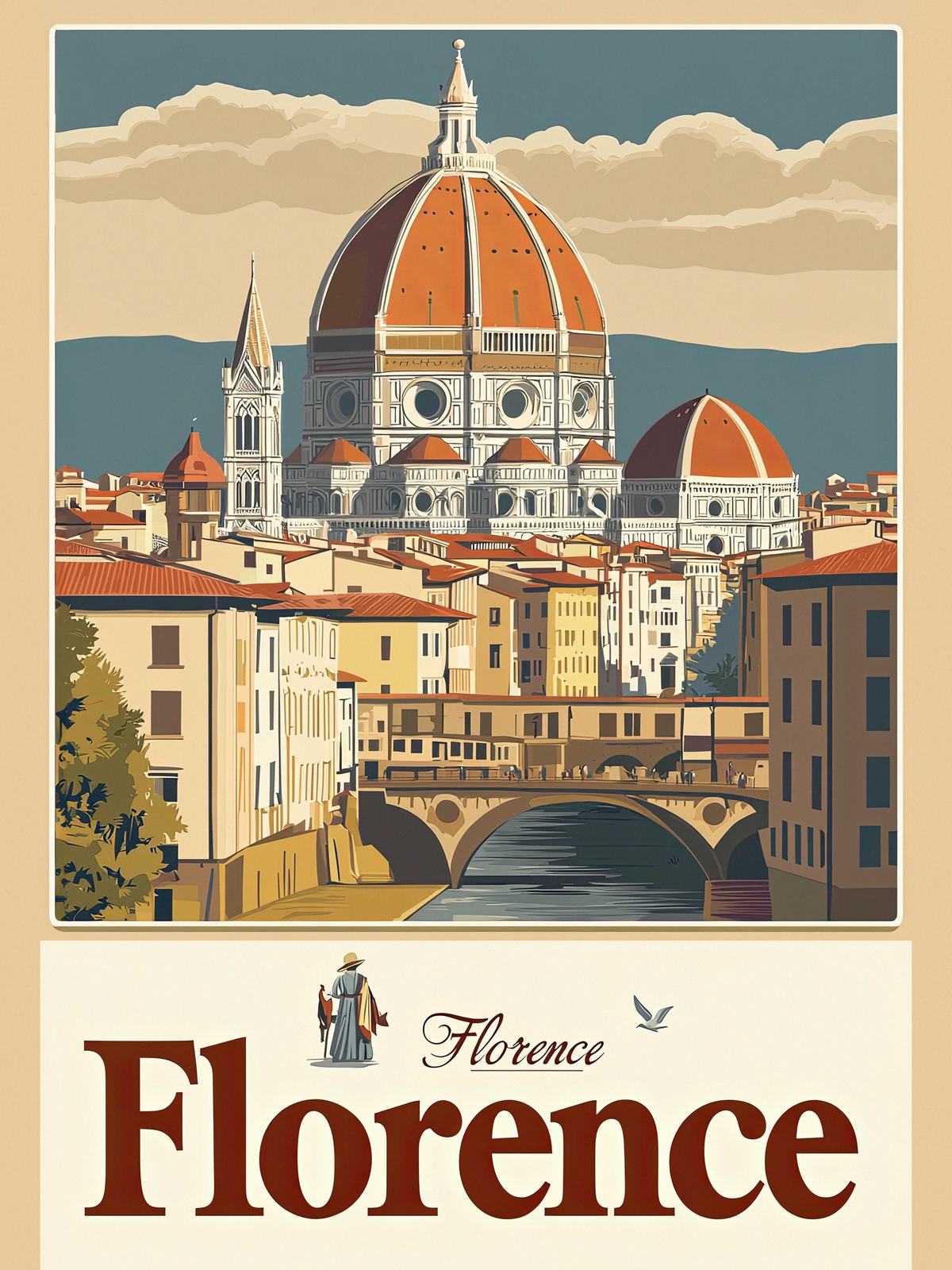 Poster - Florence Duomo