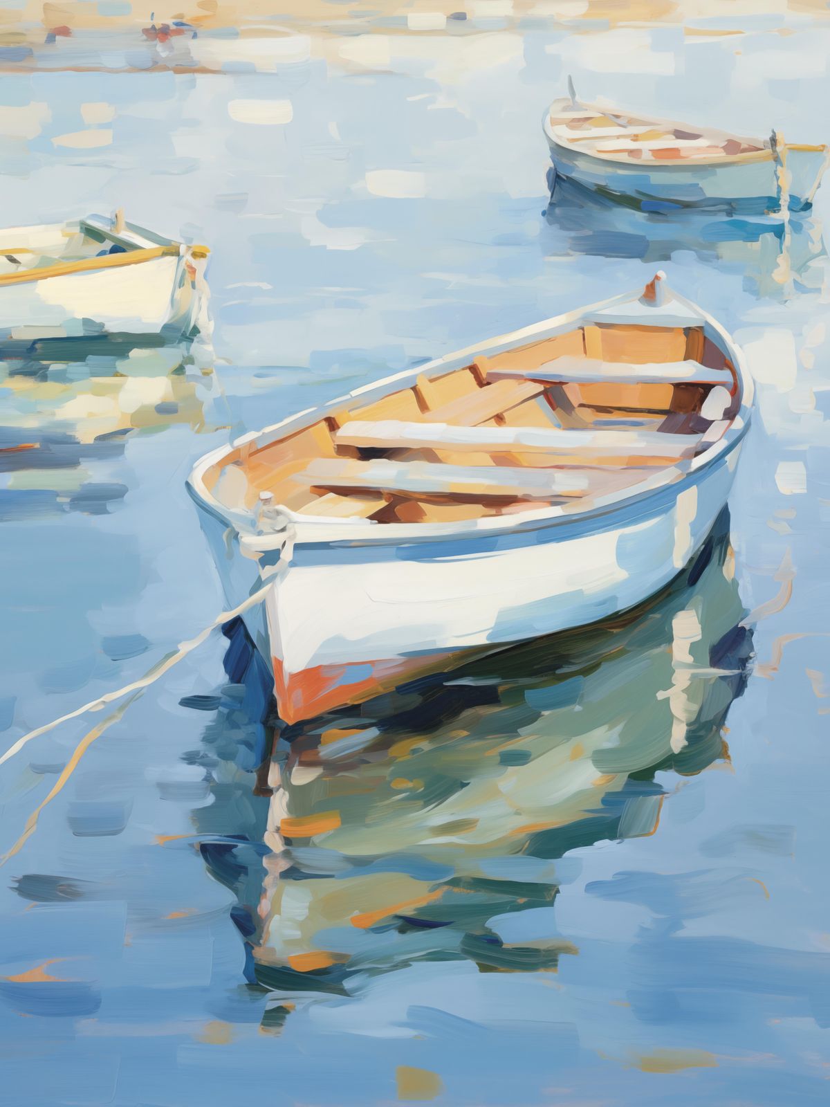 Poster - Boats on Water