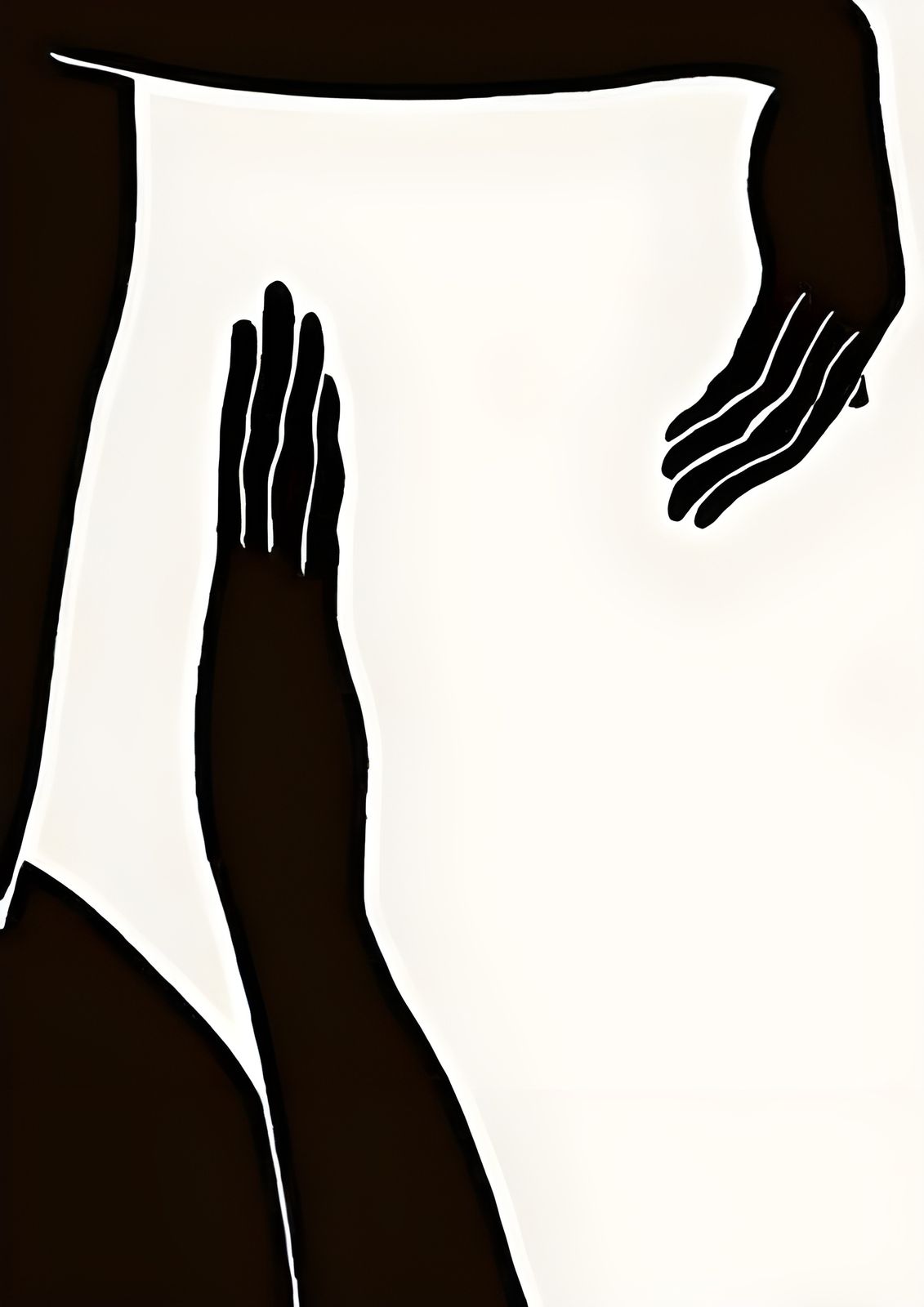 Poster - Abstract Hands