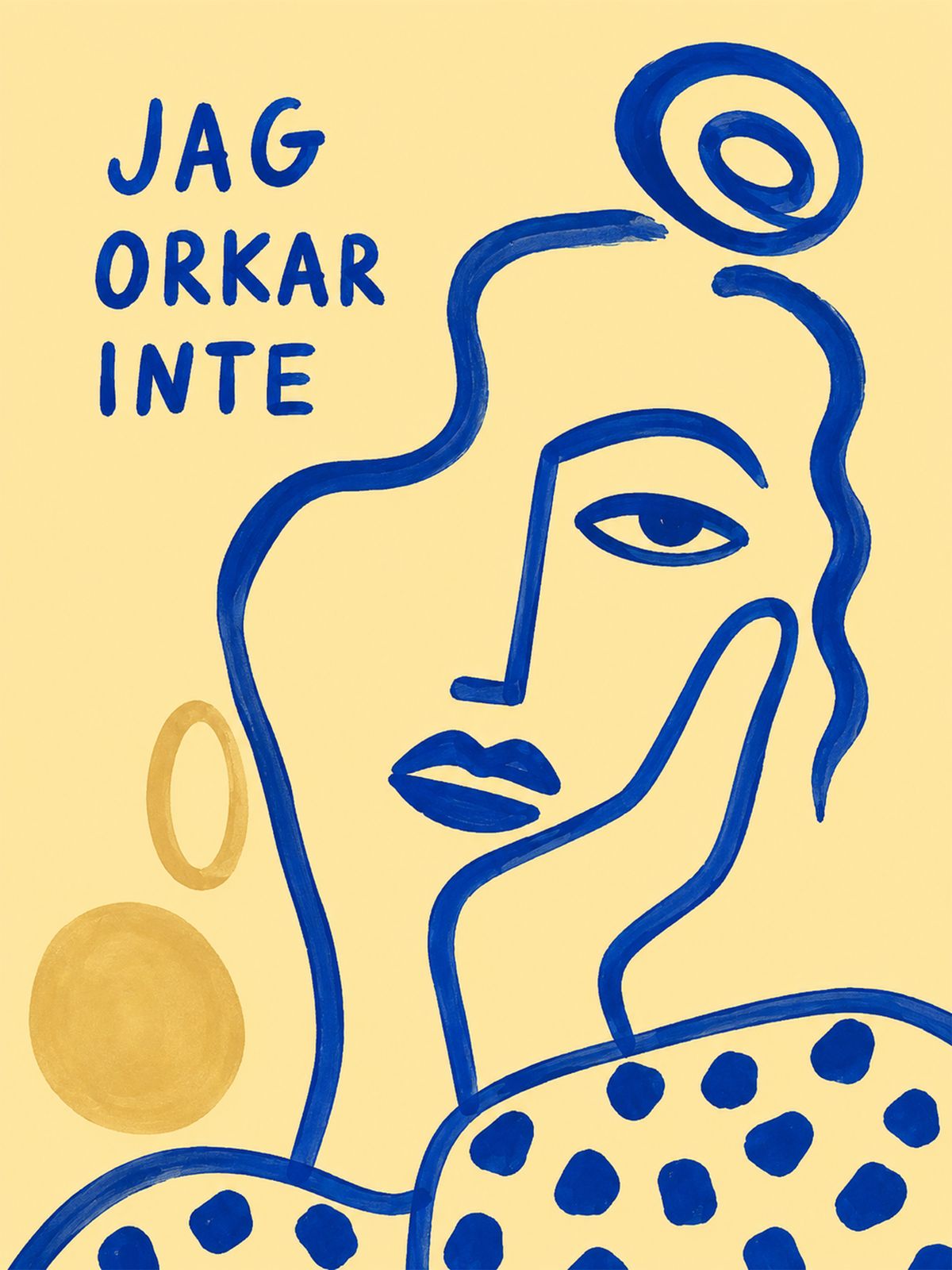Poster - Jag Orkar Inte