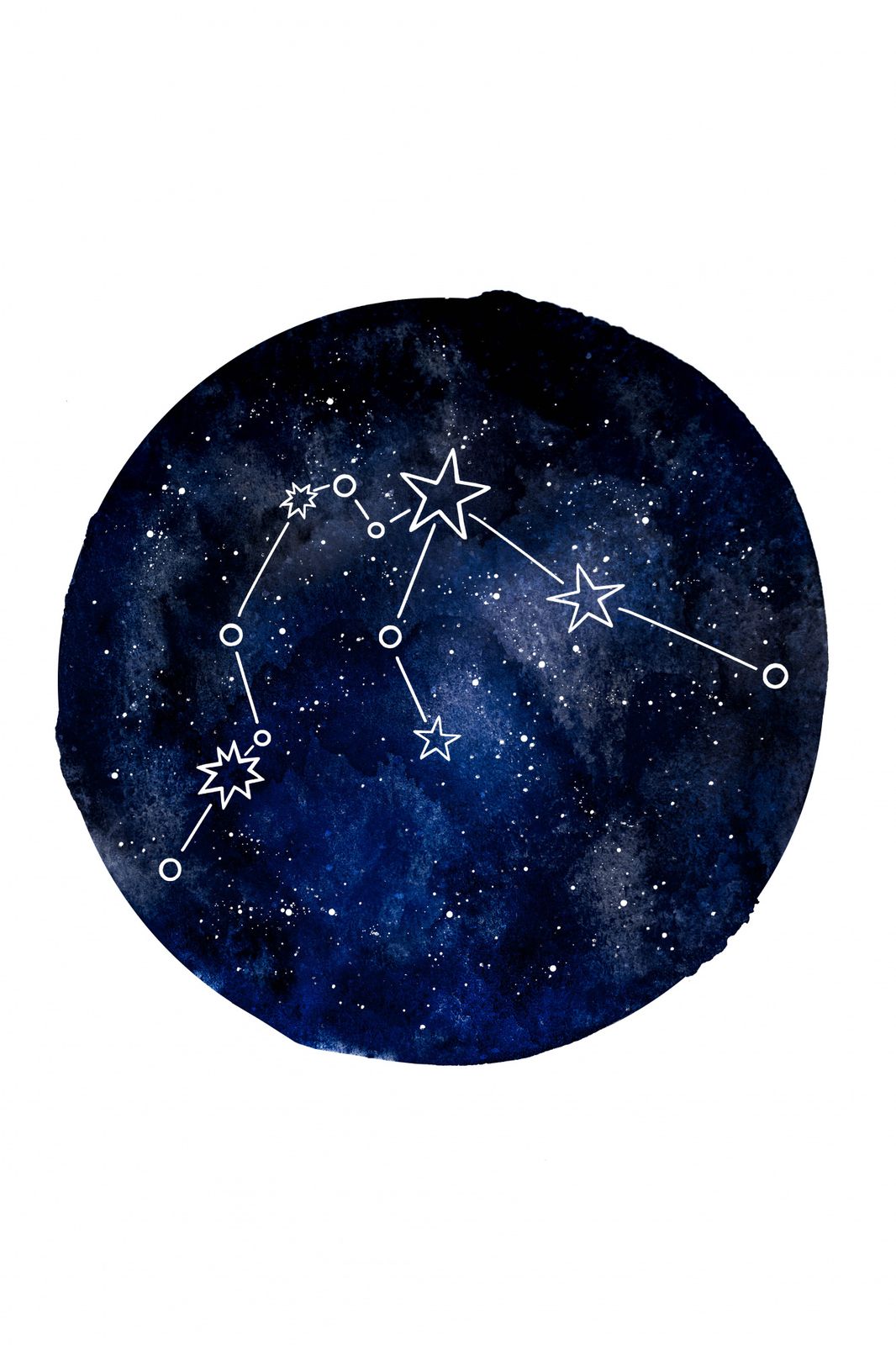 Poster - Constellation Star Map
