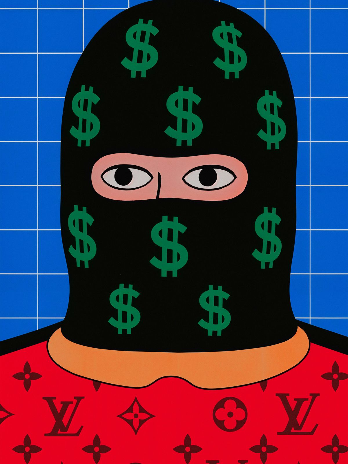 Poster - Dollar Mask