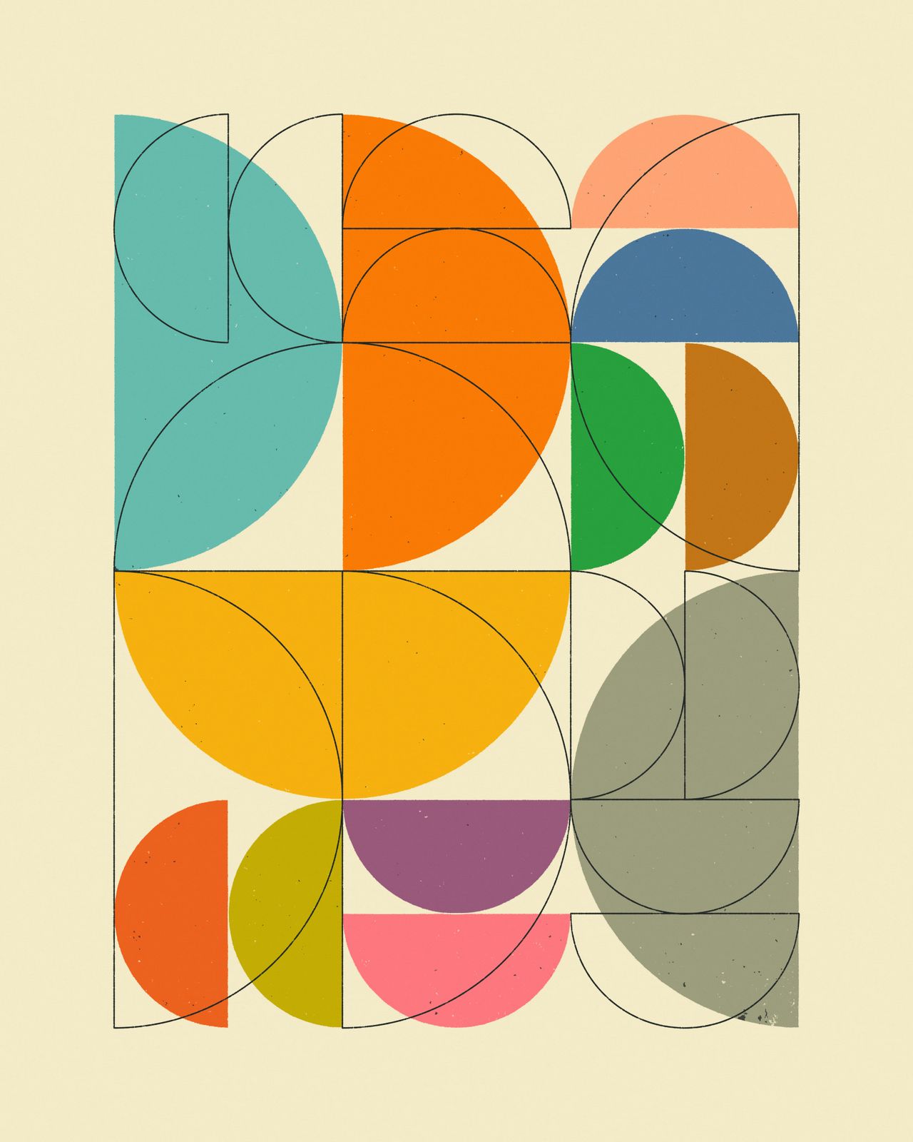 Poster - Geometric Abstract