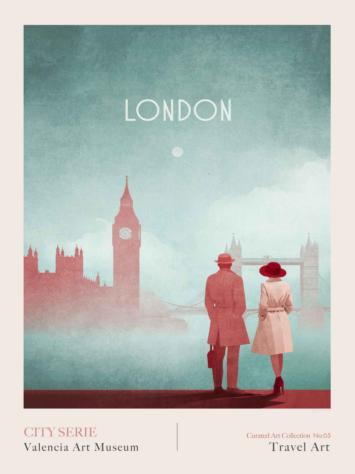 Poster - London Travel Art