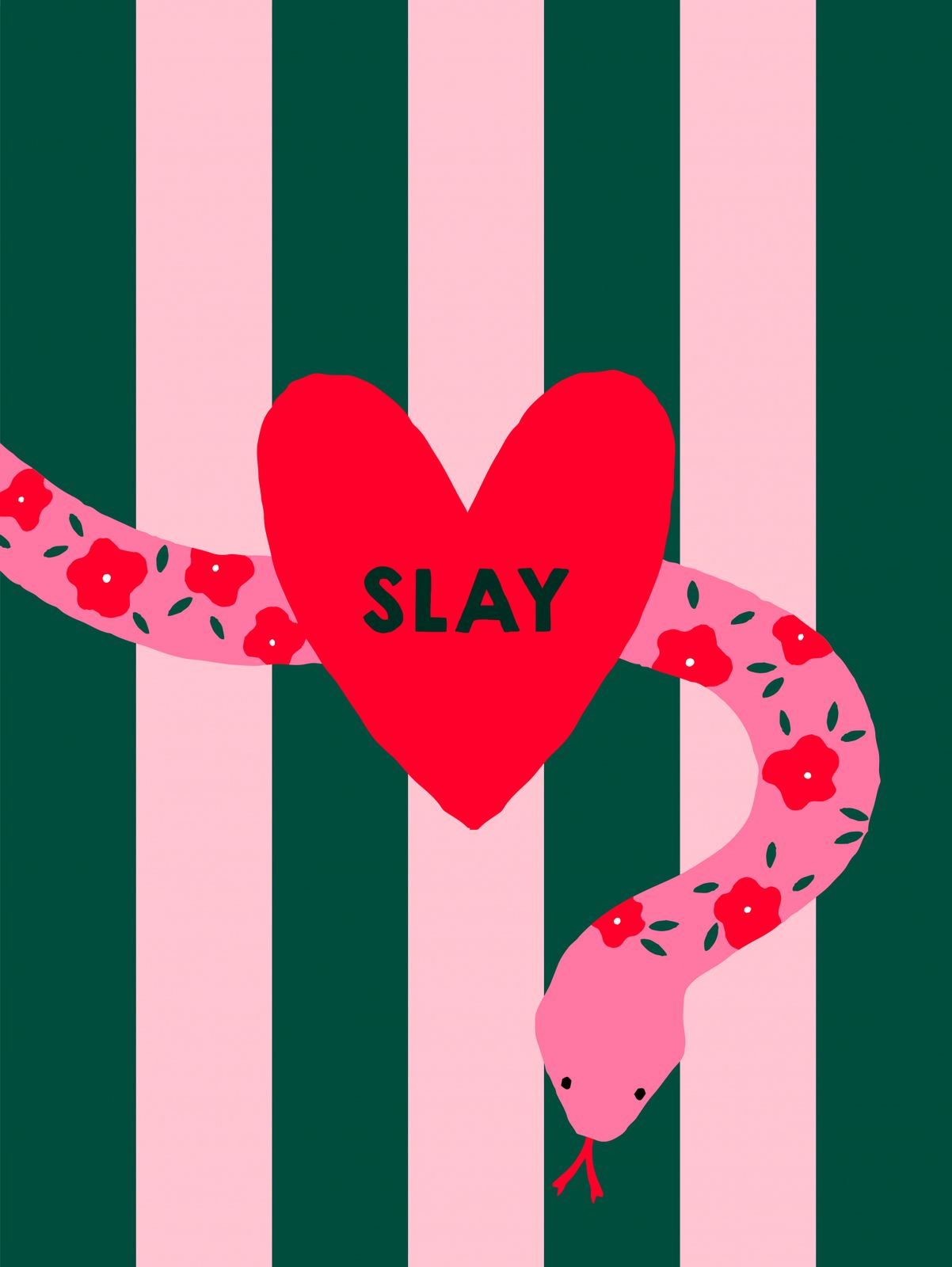 Poster - Slay Snake Heart