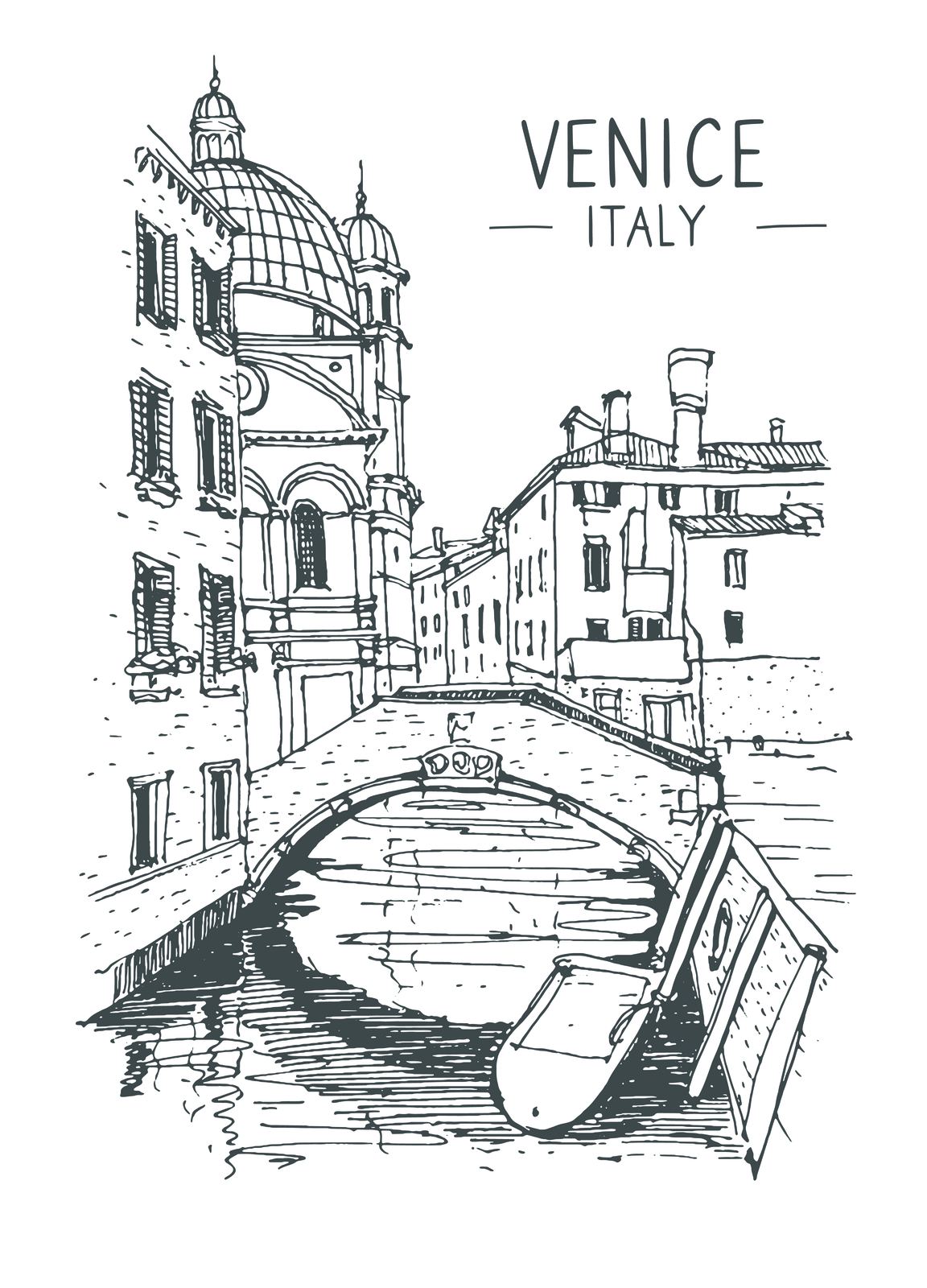 Venice Italy Wall Poster