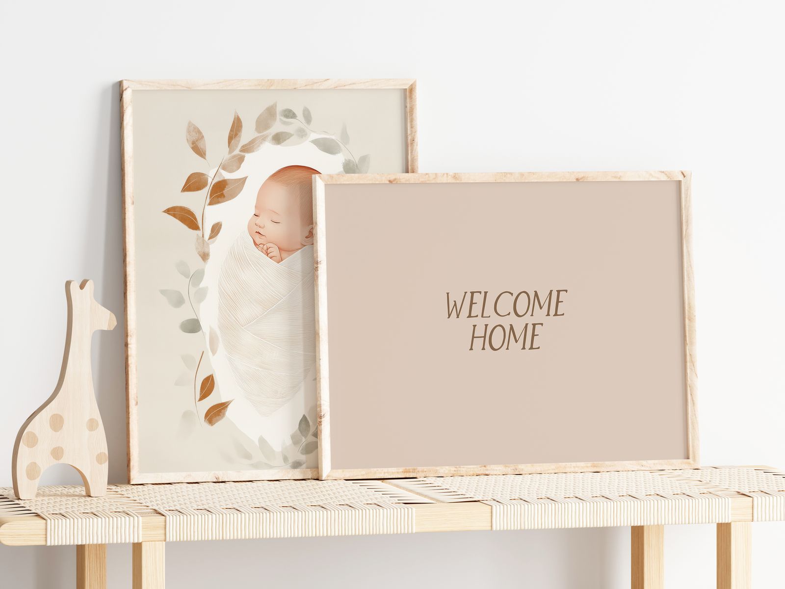 Poster - Welcome Baby Set of 2