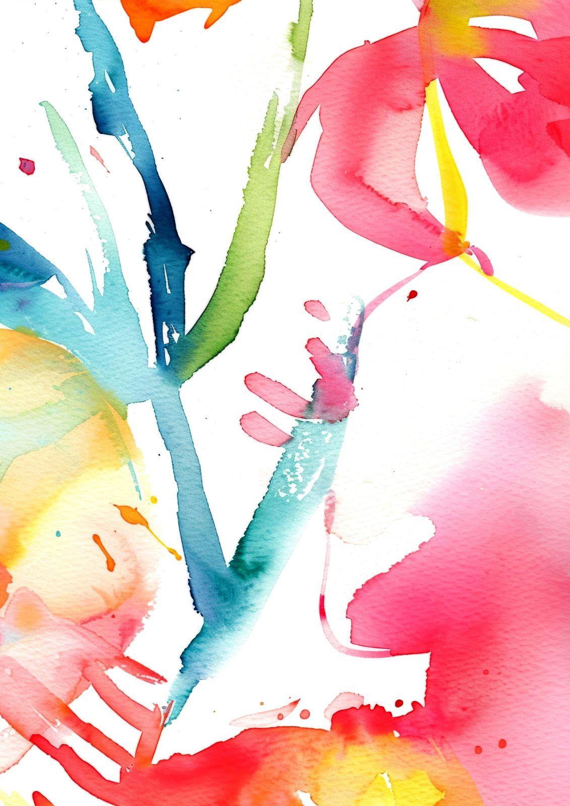 Poster - Abstract Watercolor Art